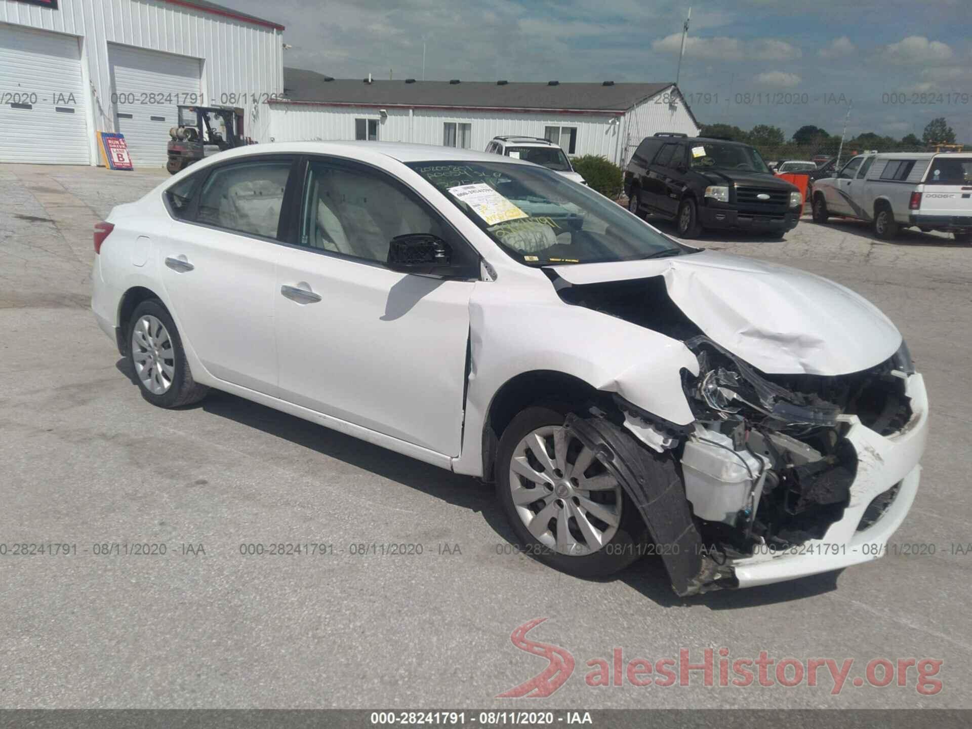 3N1AB7AP7HY325011 2017 NISSAN SENTRA