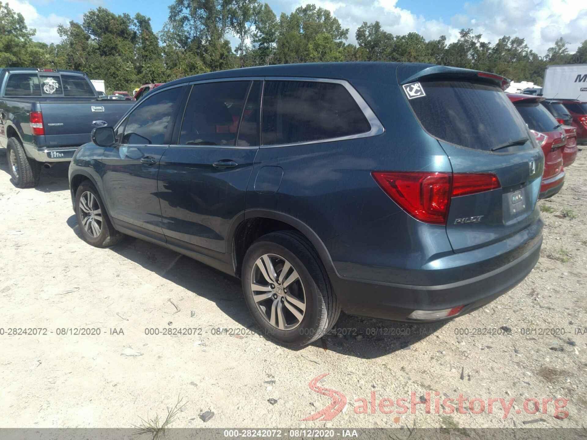 5FNYF5H53GB045847 2016 HONDA PILOT