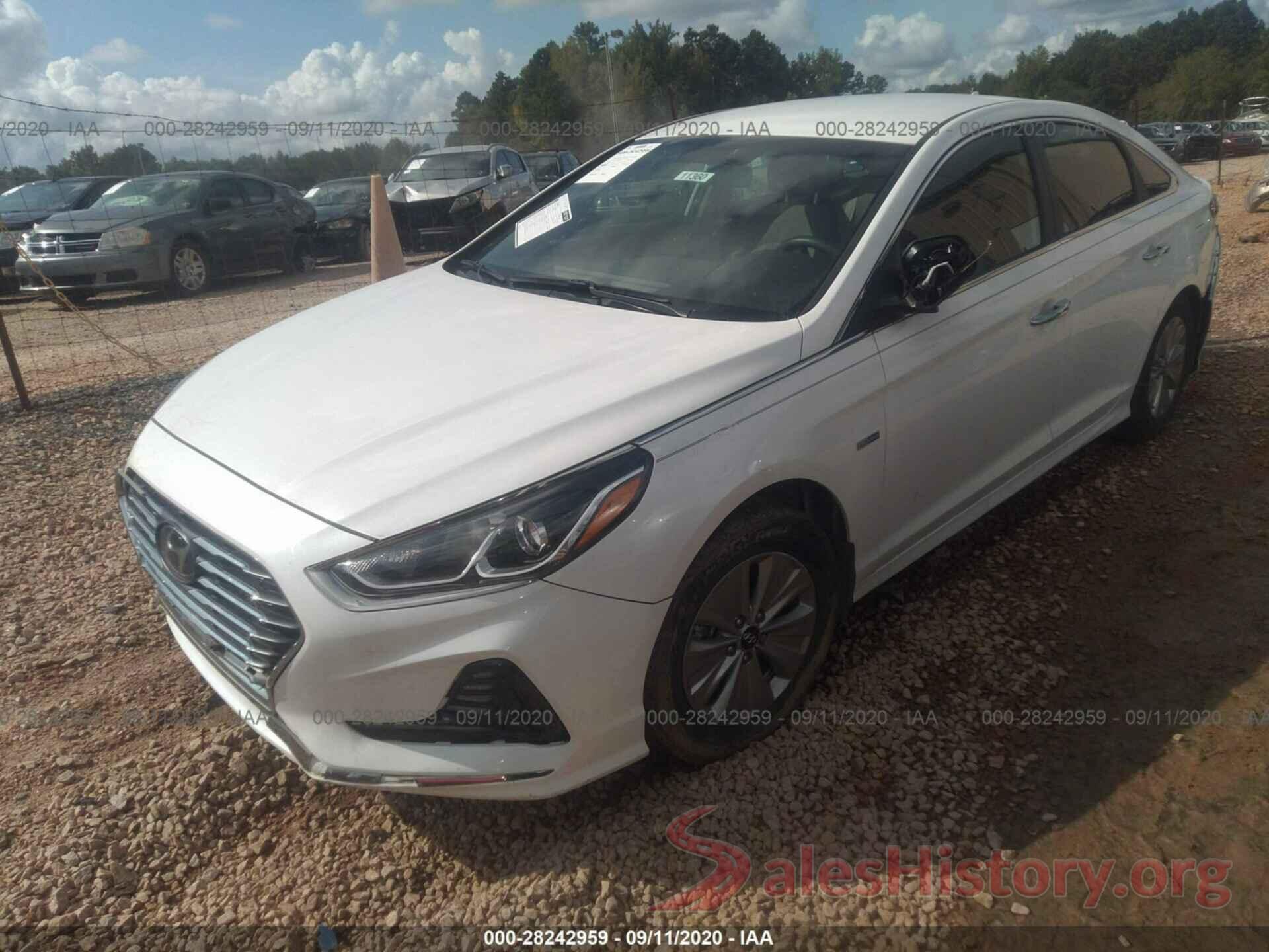 KMHE24L33KA087513 2019 HYUNDAI SONATA