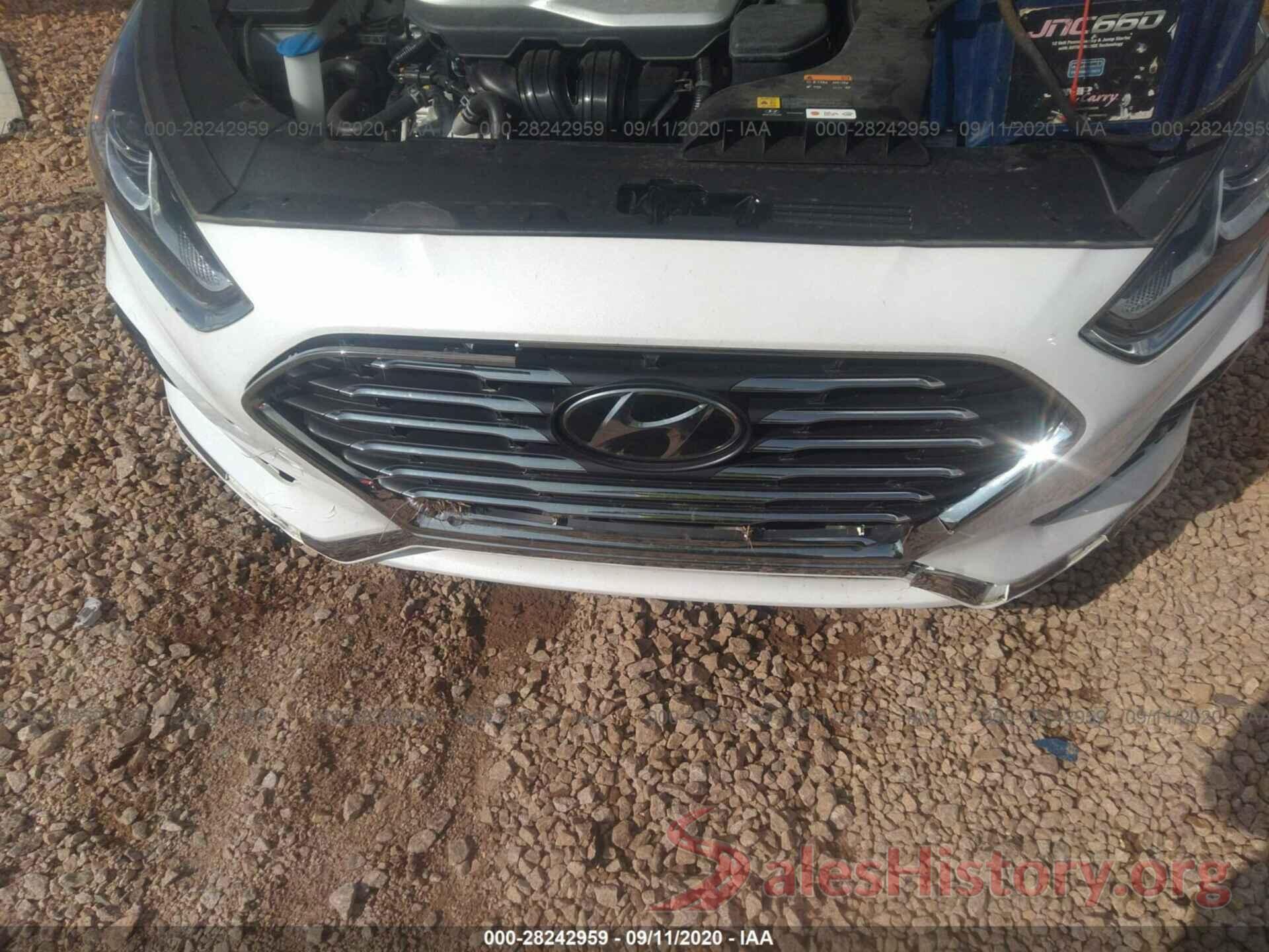 KMHE24L33KA087513 2019 HYUNDAI SONATA