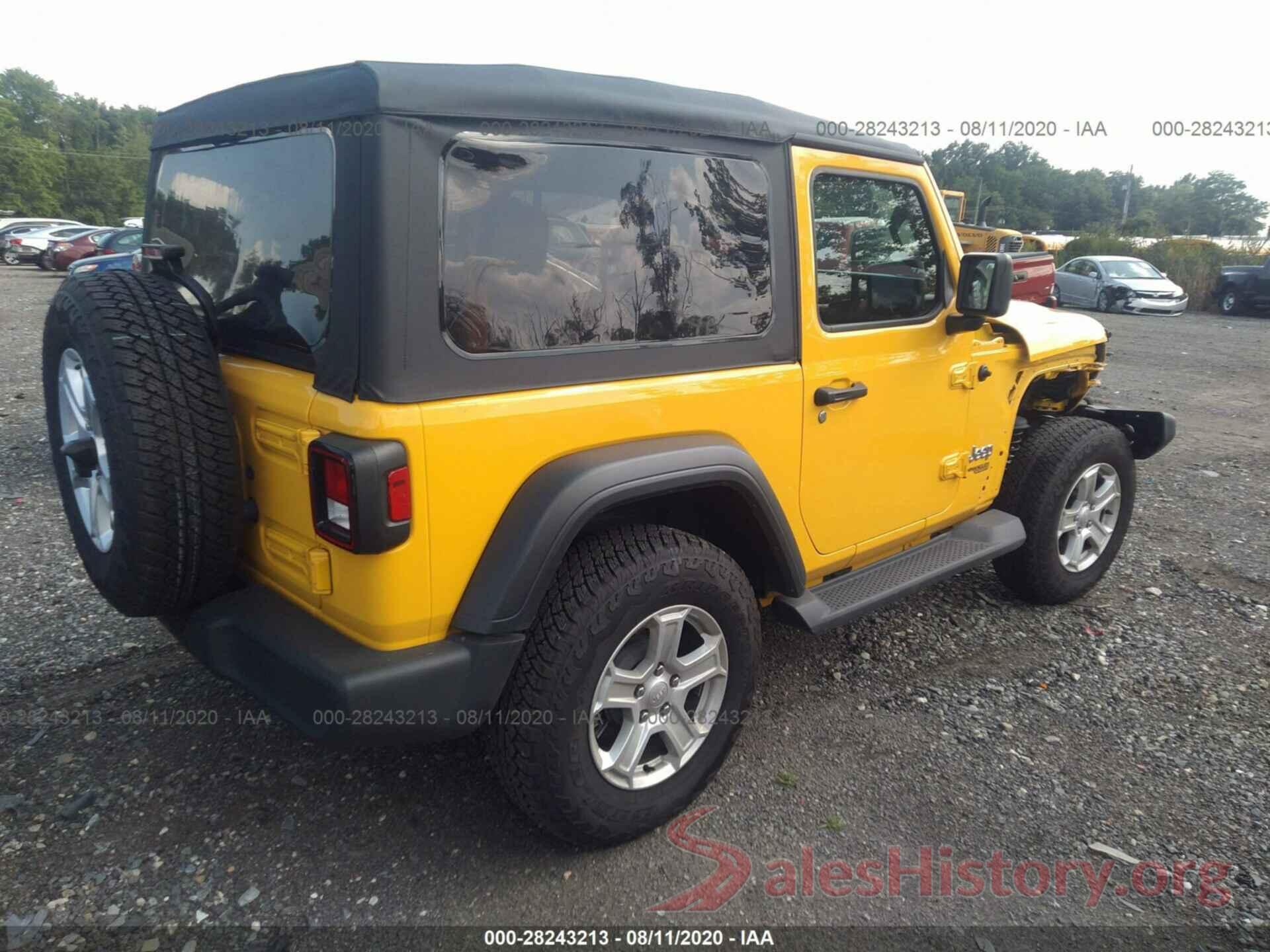 1C4GJXAG2KW504176 2019 JEEP WRANGLER