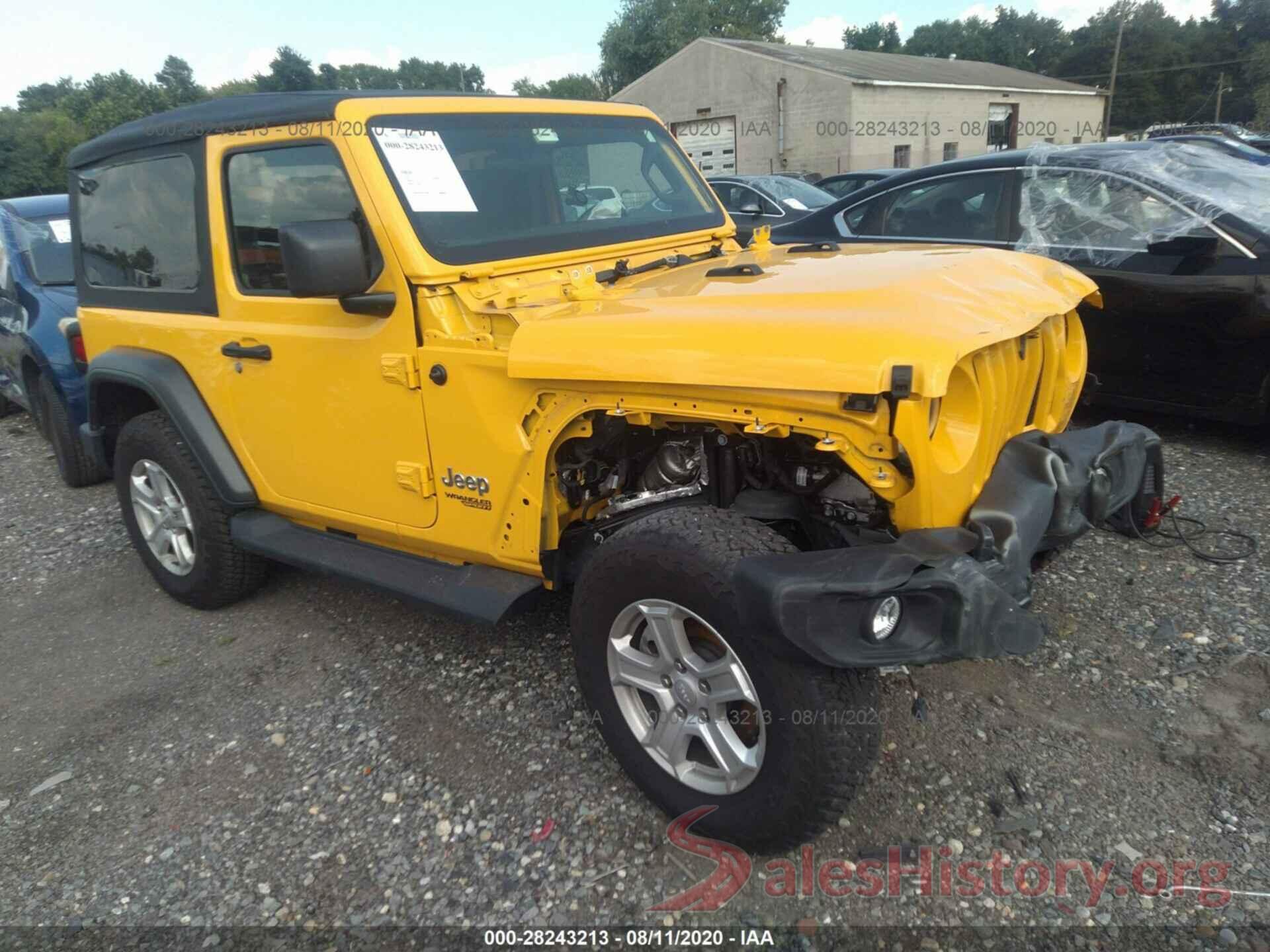 1C4GJXAG2KW504176 2019 JEEP WRANGLER