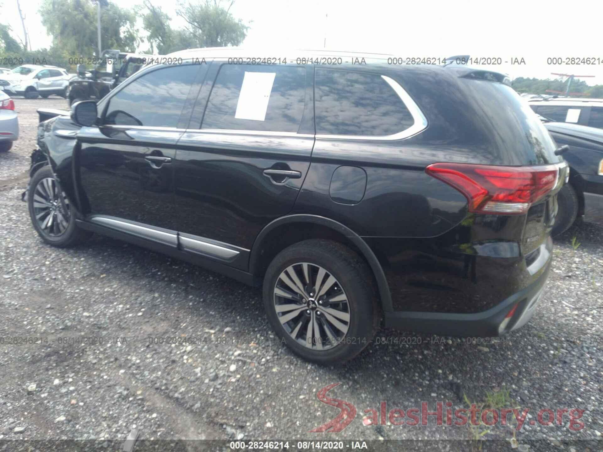 JA4AZ3A30KZ005020 2019 MITSUBISHI OUTLANDER