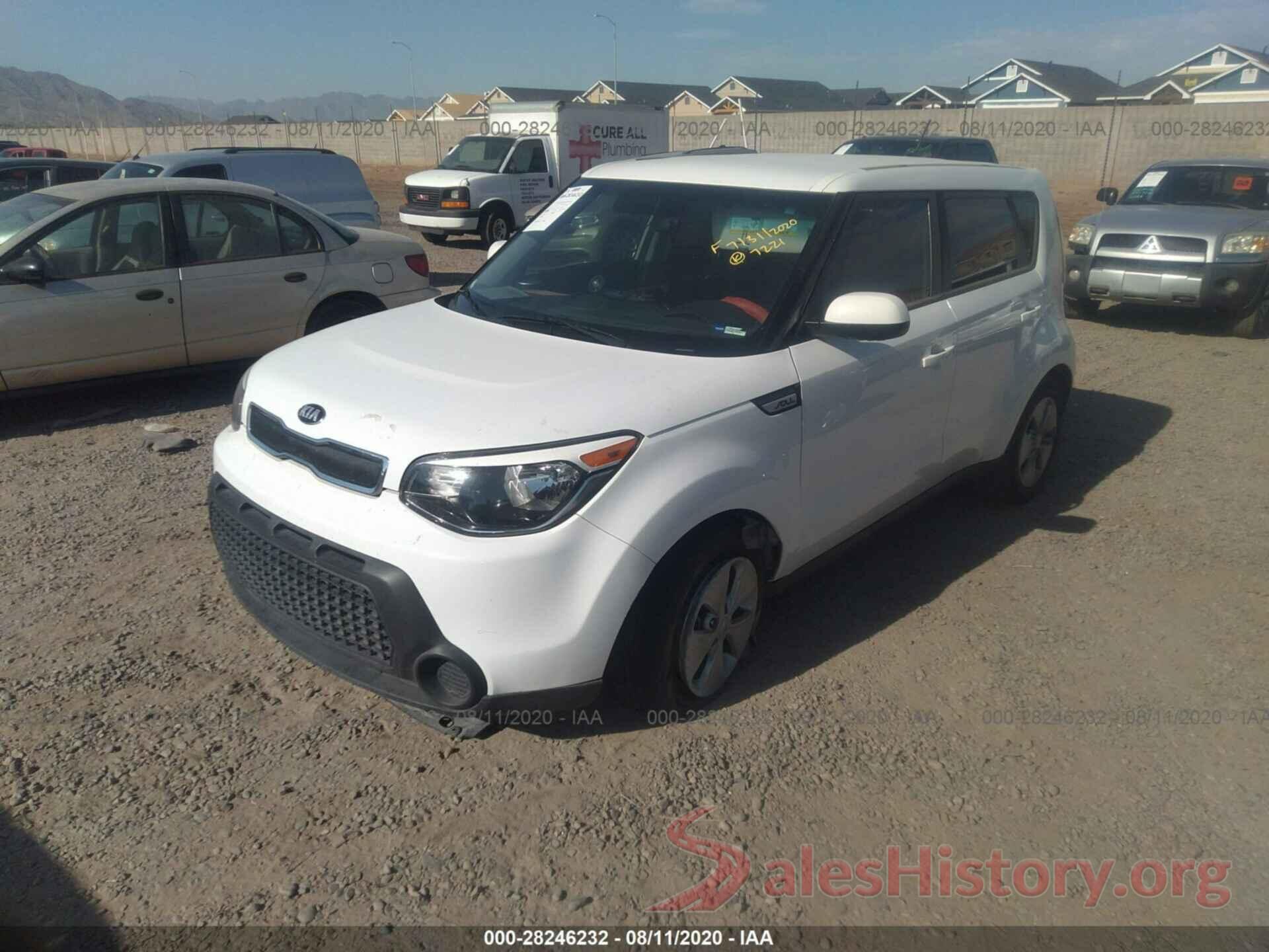 KNDJN2A28G7287221 2016 KIA SOUL