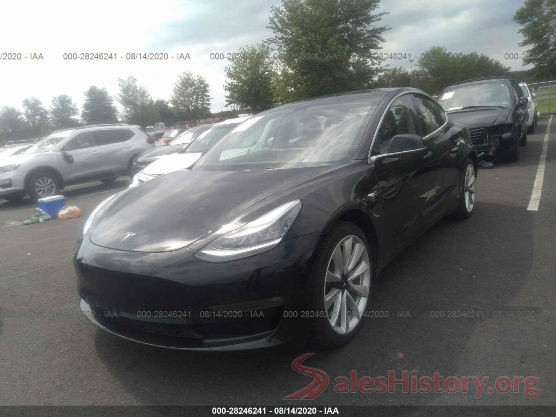 5YJ3E1EA4KF417003 2019 TESLA MODEL 3