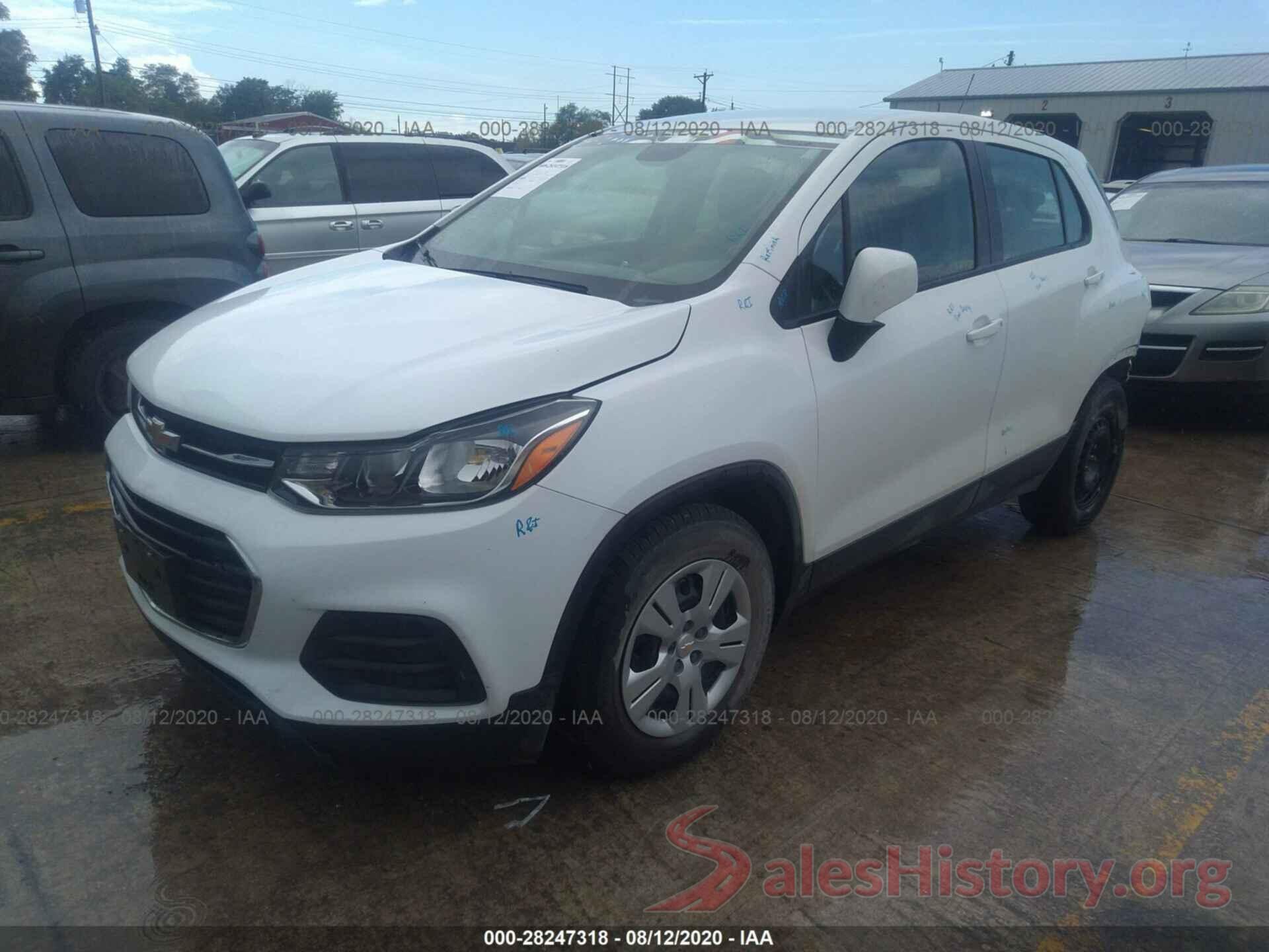 KL7CJKSB2HB049105 2017 CHEVROLET TRAX