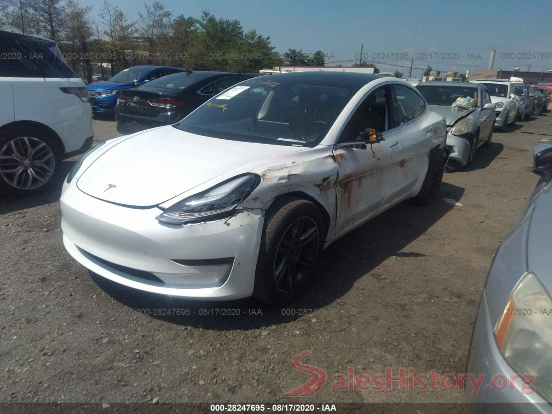 5YJ3E1EA0LF634940 2020 TESLA MODEL 3