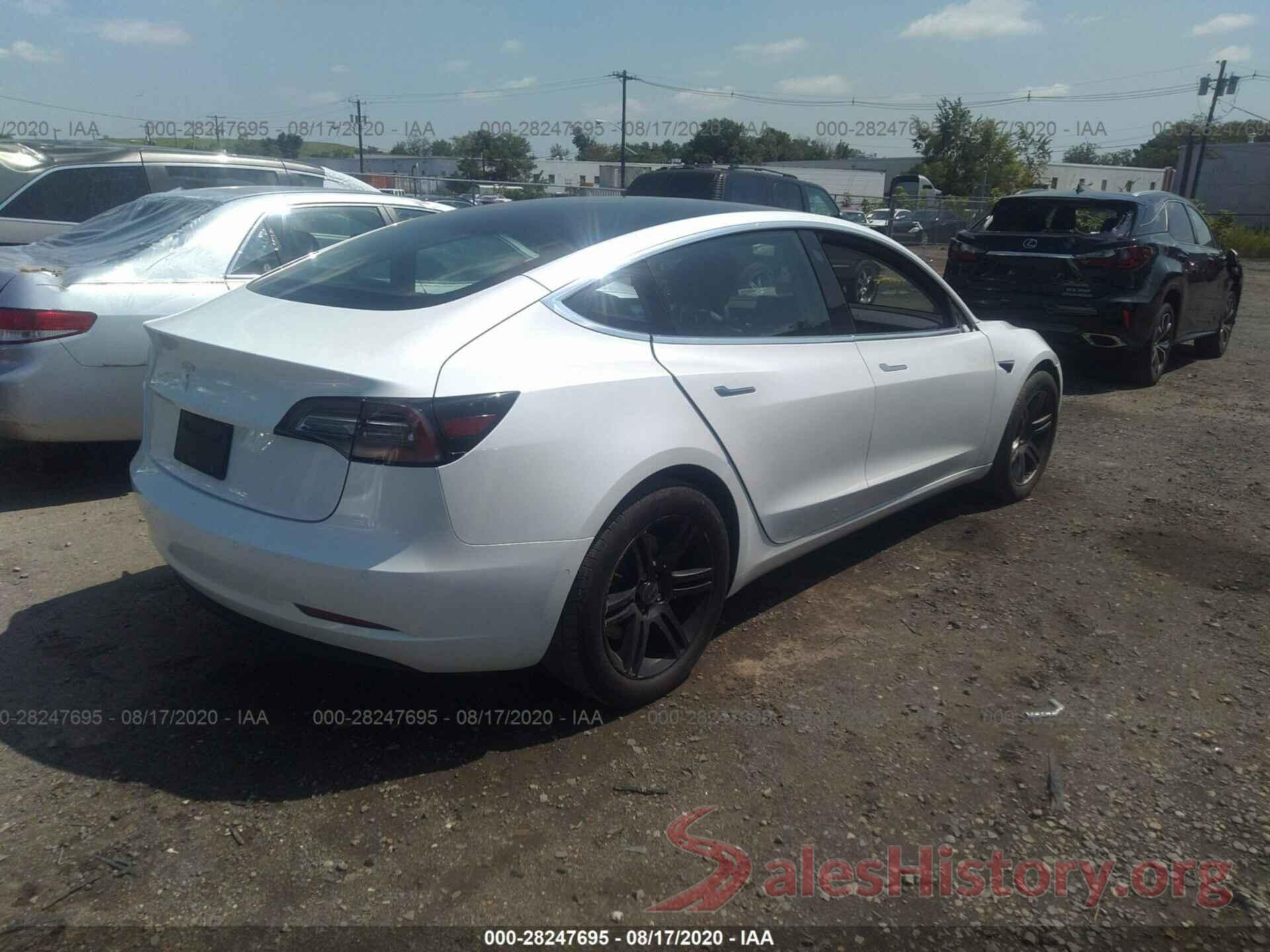 5YJ3E1EA0LF634940 2020 TESLA MODEL 3