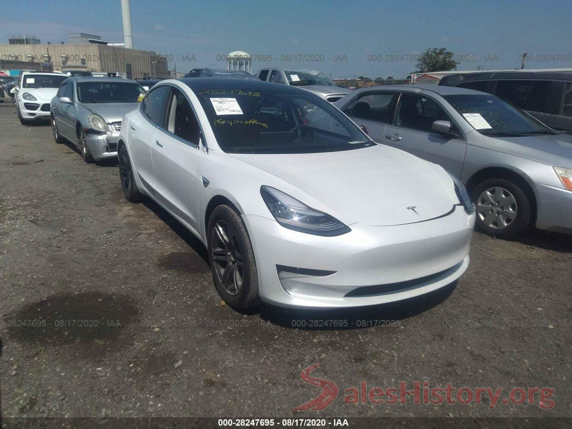 5YJ3E1EA0LF634940 2020 TESLA MODEL 3