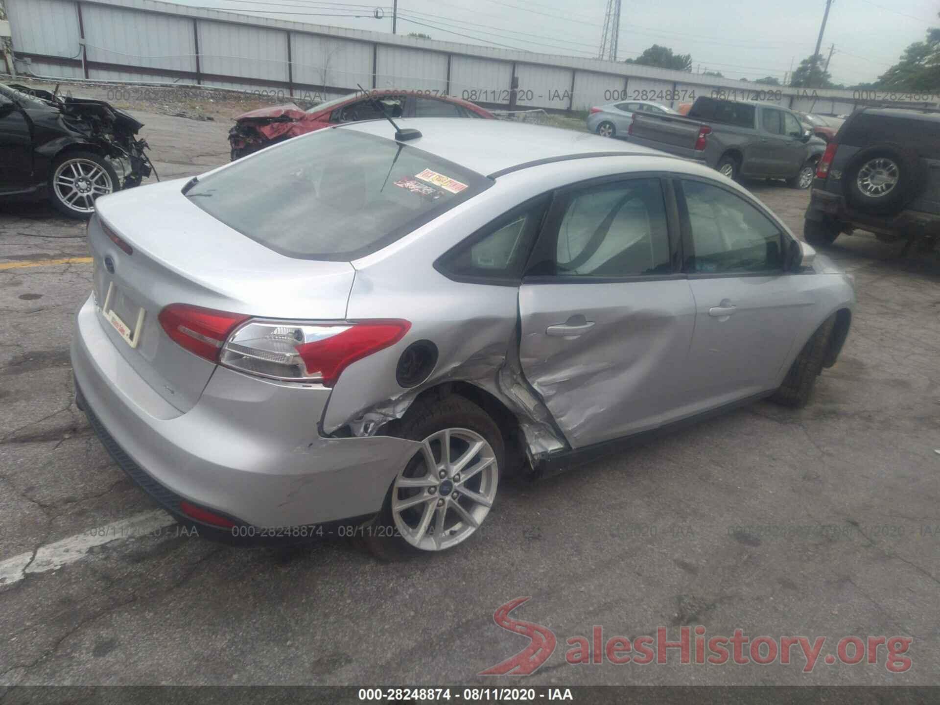 1FADP3F20HL259854 2017 FORD FOCUS