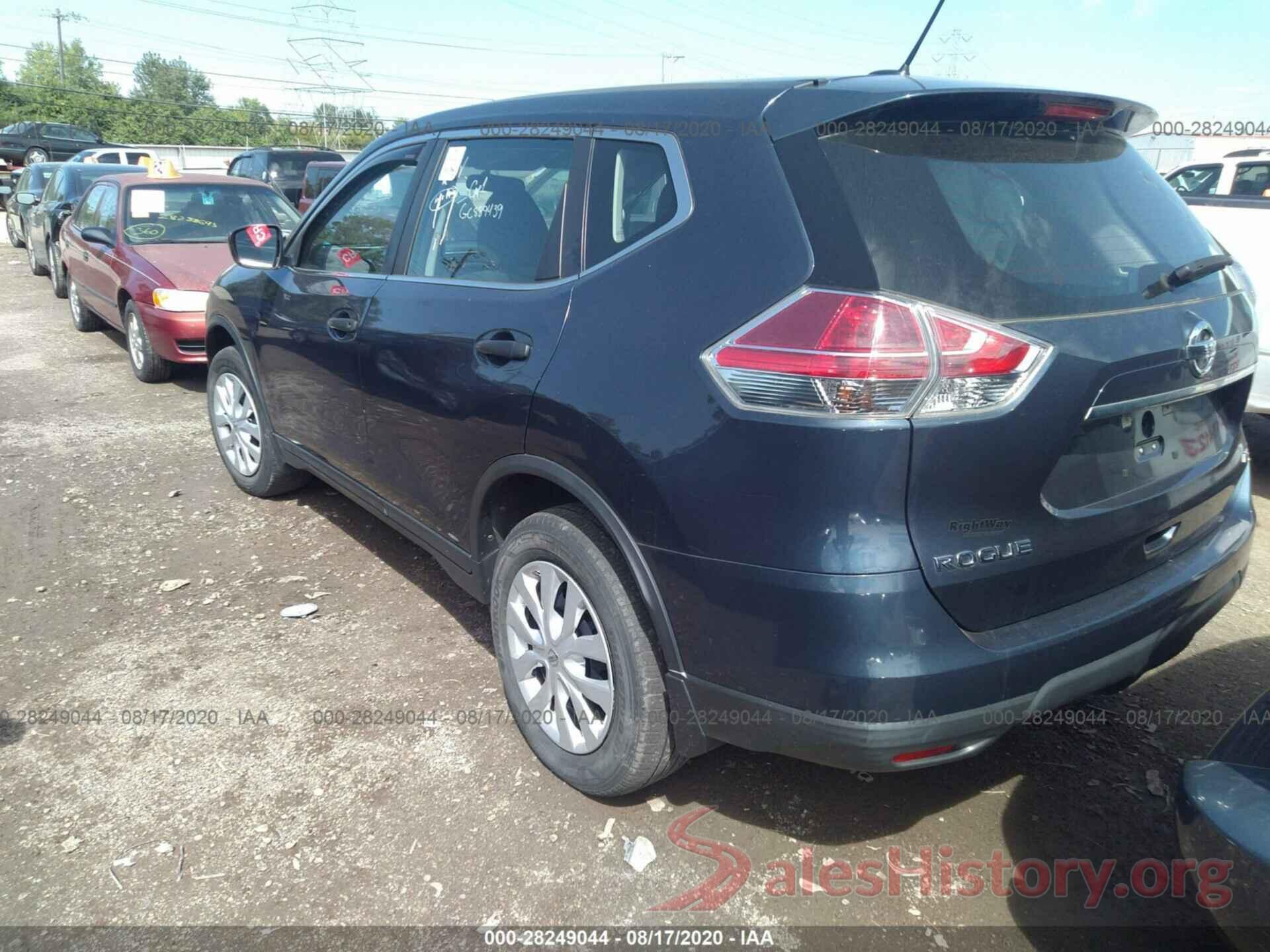 5N1AT2MV1GC889439 2016 NISSAN ROGUE