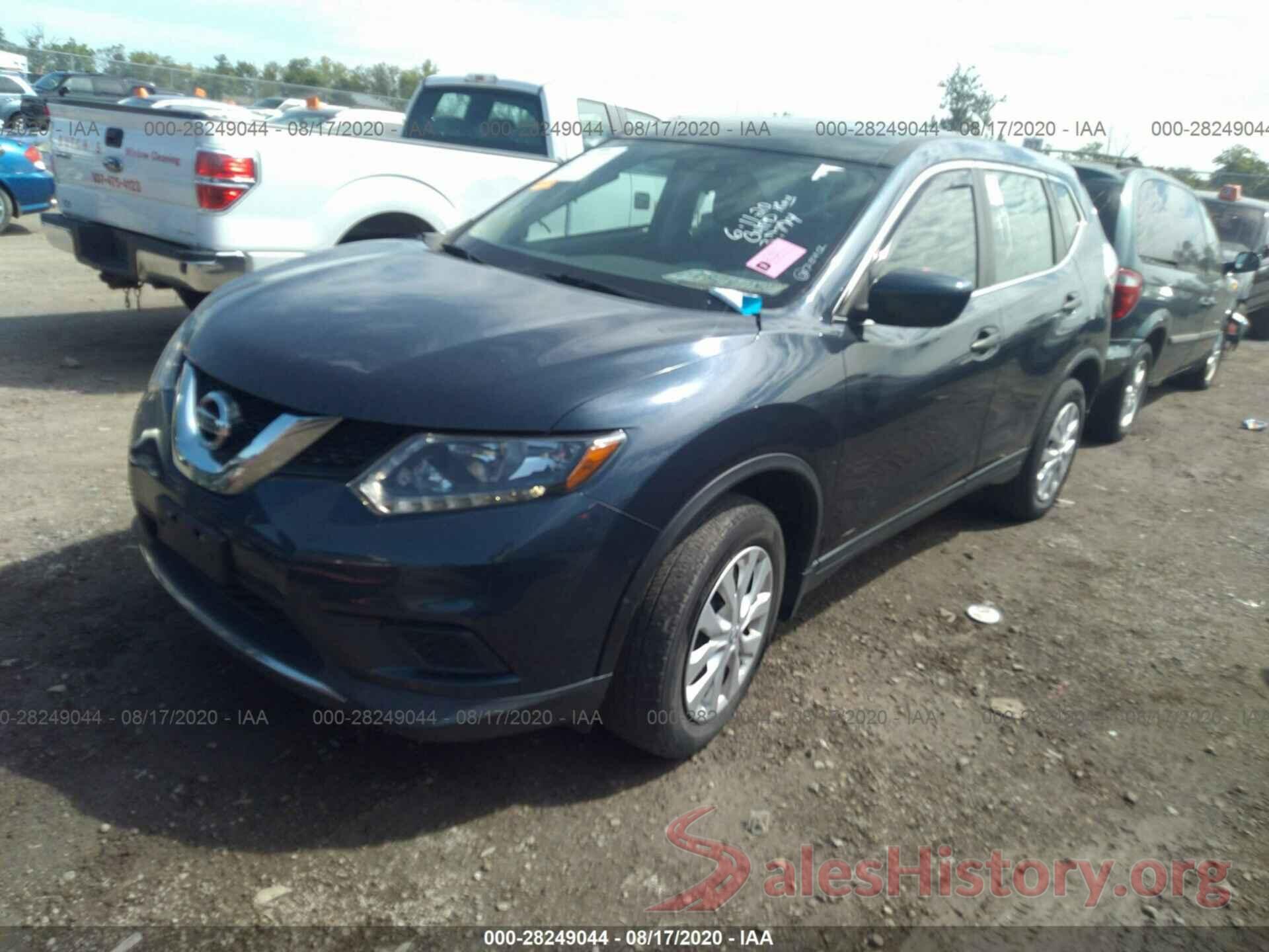 5N1AT2MV1GC889439 2016 NISSAN ROGUE