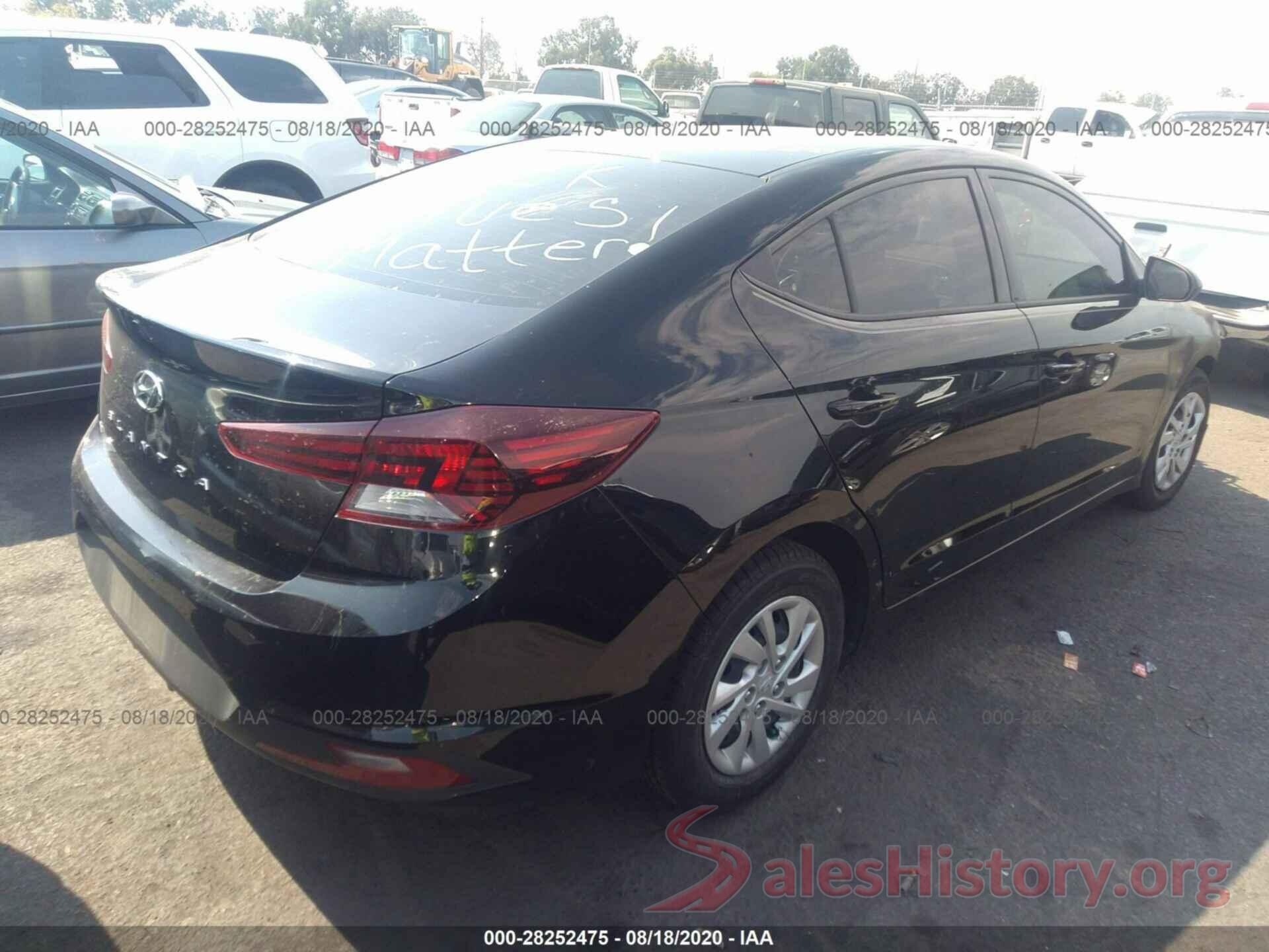 5NPD74LF4KH487861 2019 HYUNDAI ELANTRA