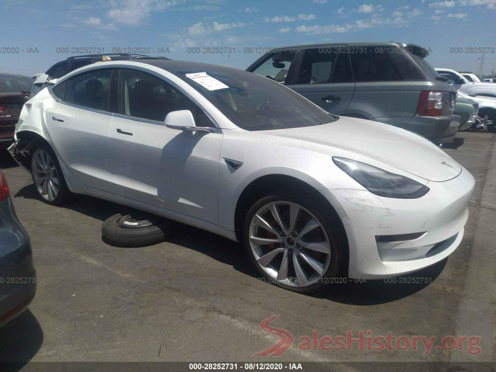 5YJ3E1EB3JF084252 2018 TESLA MODEL 3