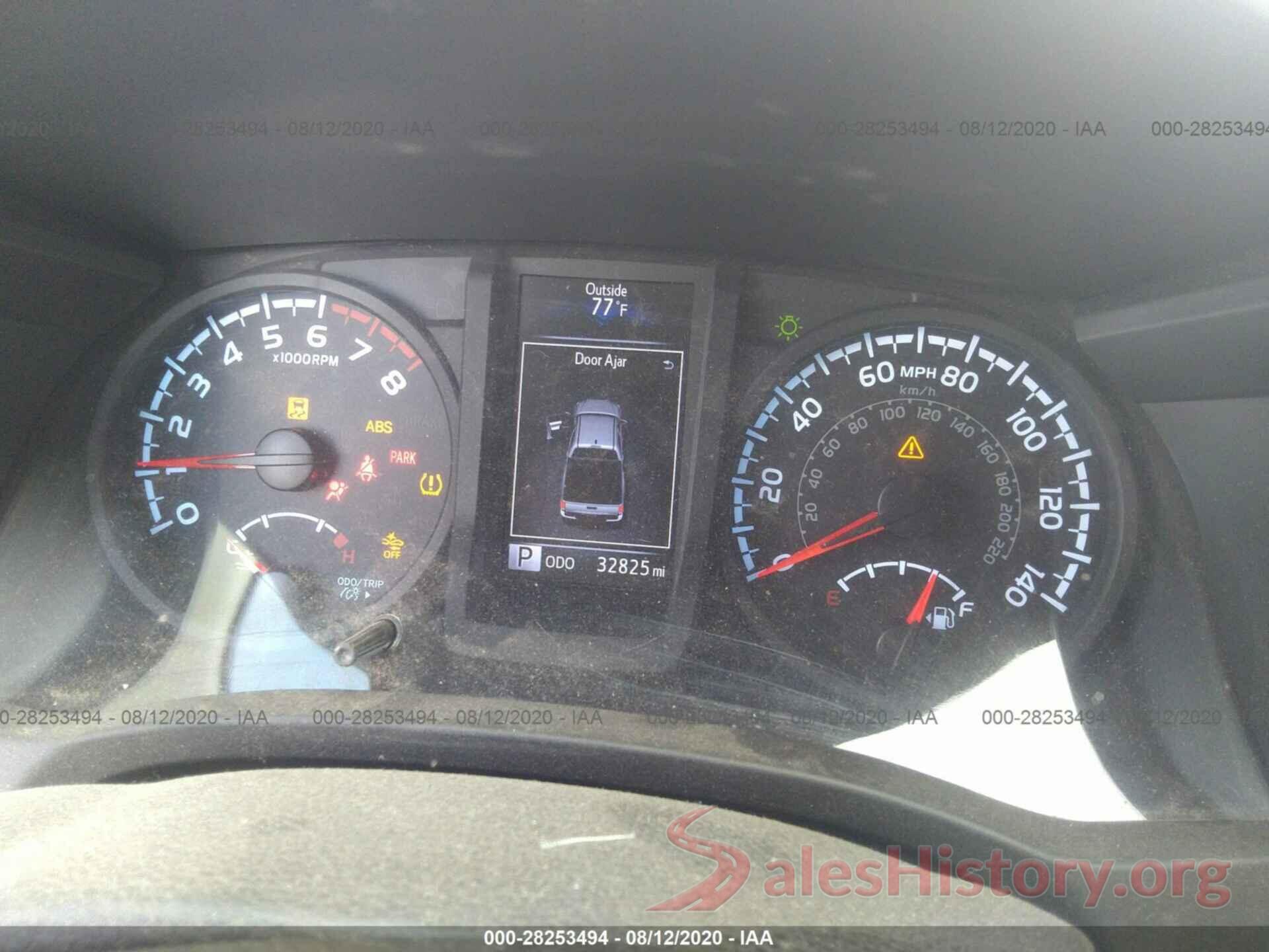 3TMCZ5AN0KM286488 2019 TOYOTA TACOMA 4WD