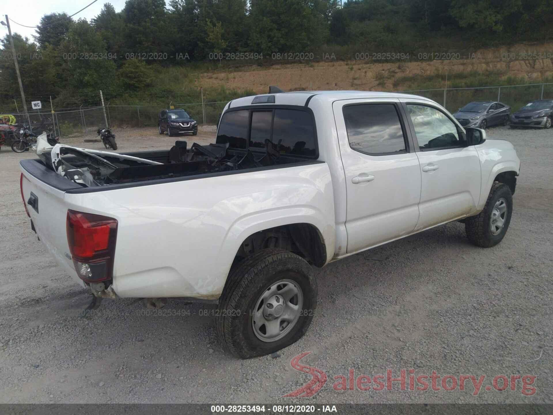 3TMCZ5AN0KM286488 2019 TOYOTA TACOMA 4WD