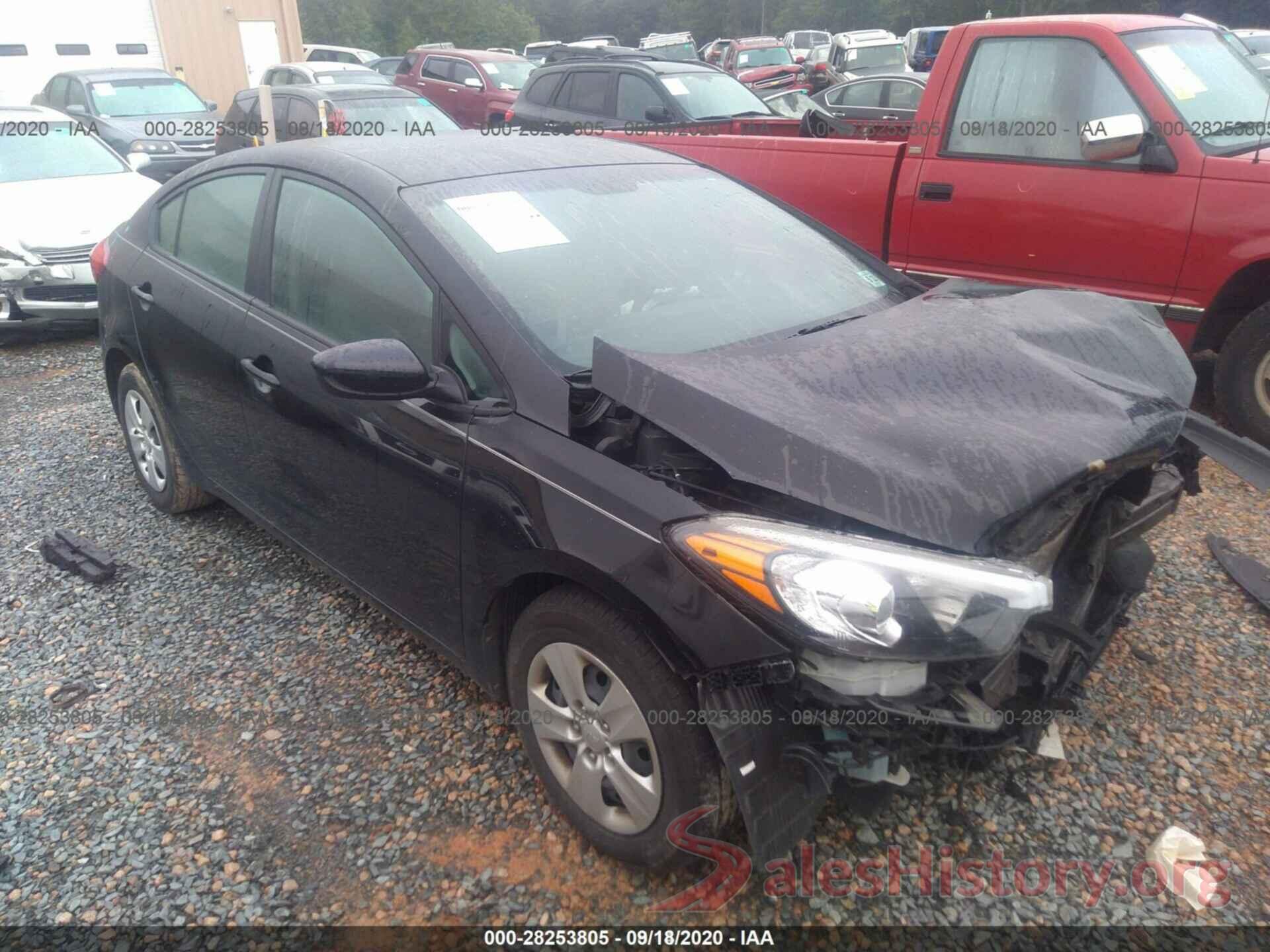 KNAFK4A64G5445043 2016 KIA FORTE