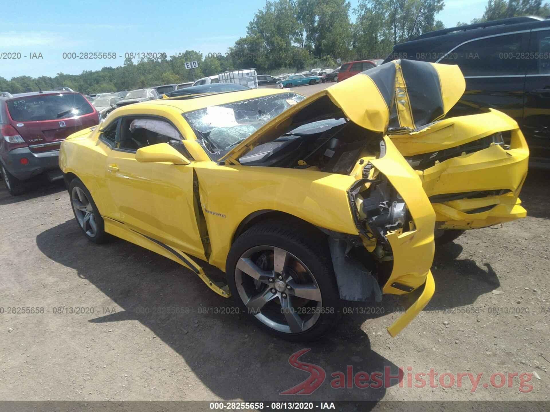 2G1FK1EJ7C9130033 2012 CHEVROLET CAMARO