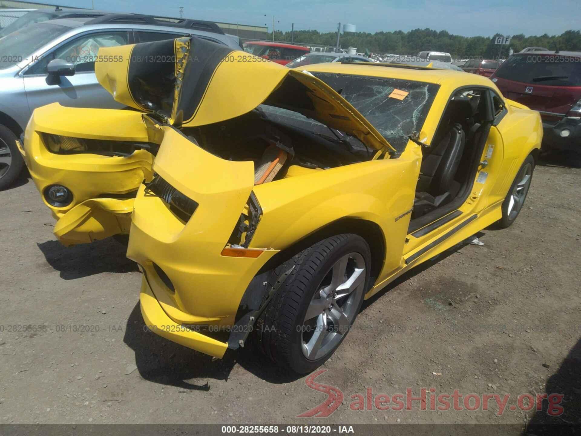 2G1FK1EJ7C9130033 2012 CHEVROLET CAMARO