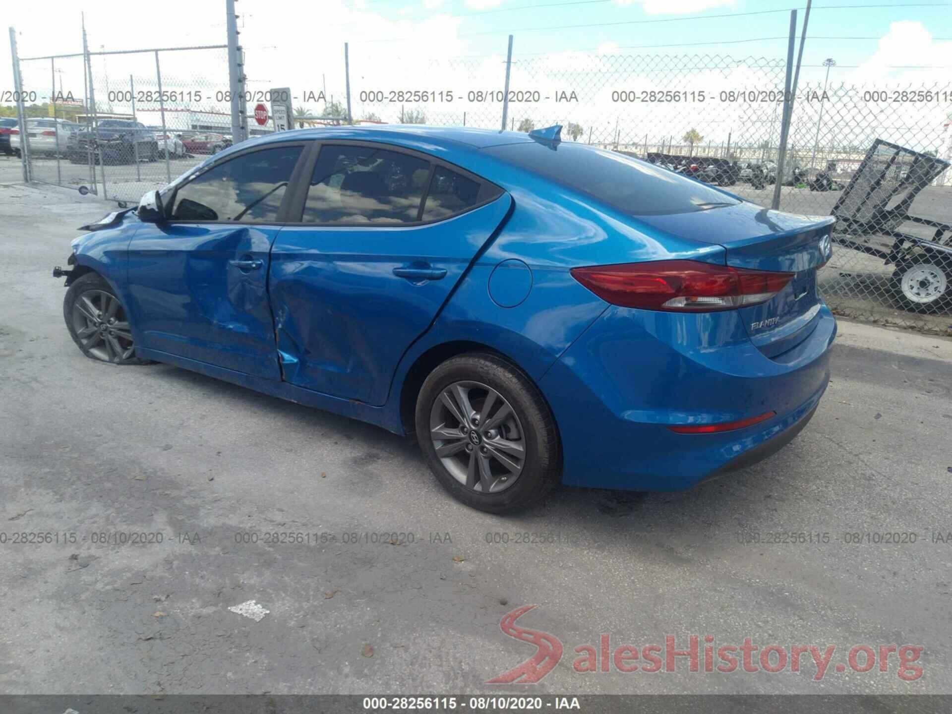 5NPD84LF2JH229012 2018 HYUNDAI ELANTRA