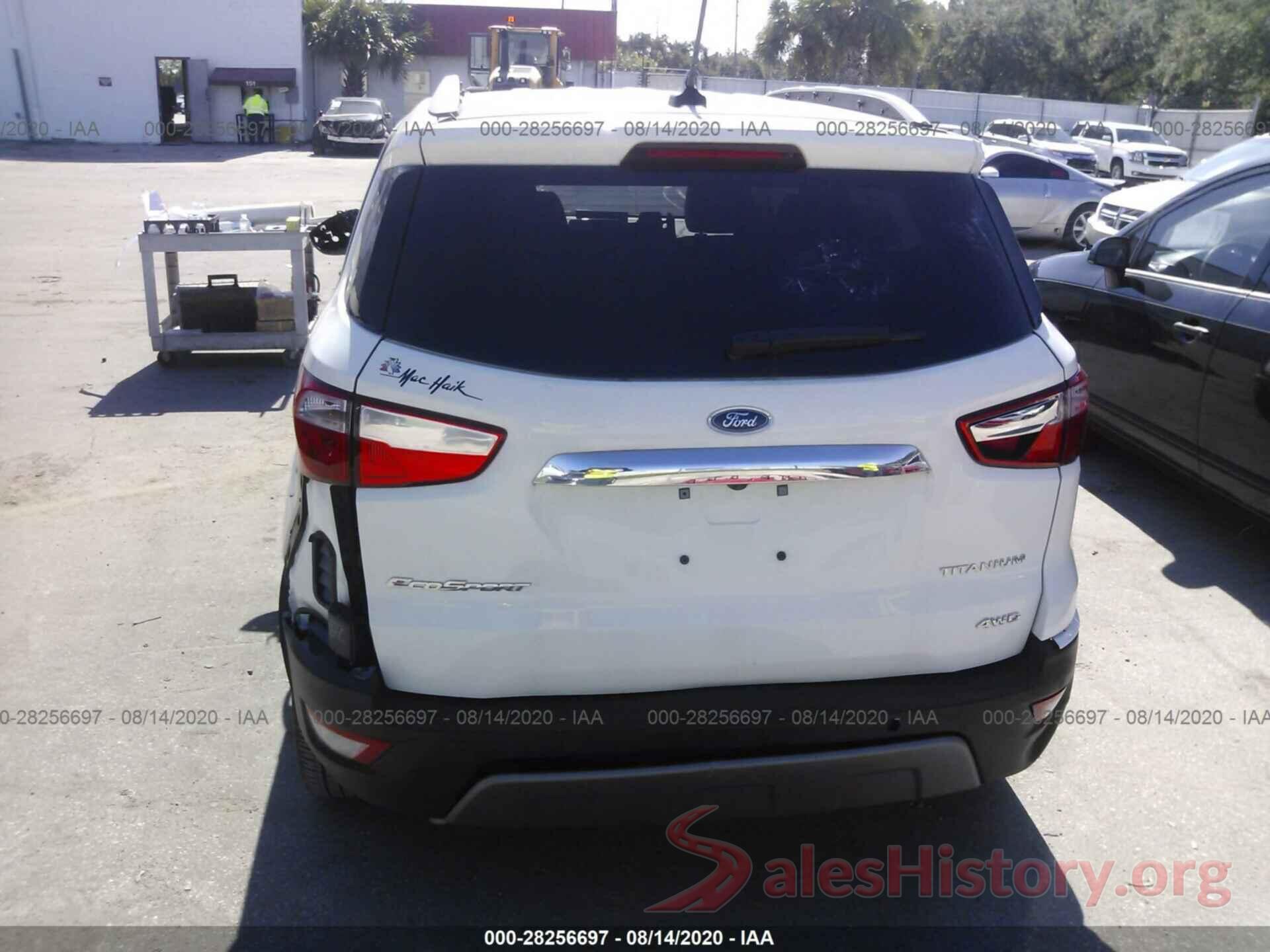 MAJ6P1WL3JC162711 2018 FORD ECOSPORT