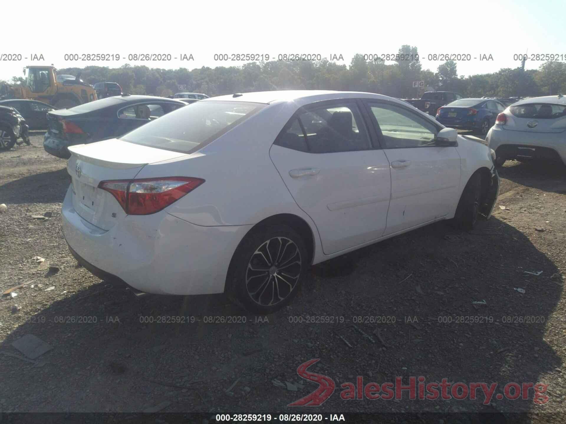 2T1BURHE9GC646591 2016 TOYOTA COROLLA