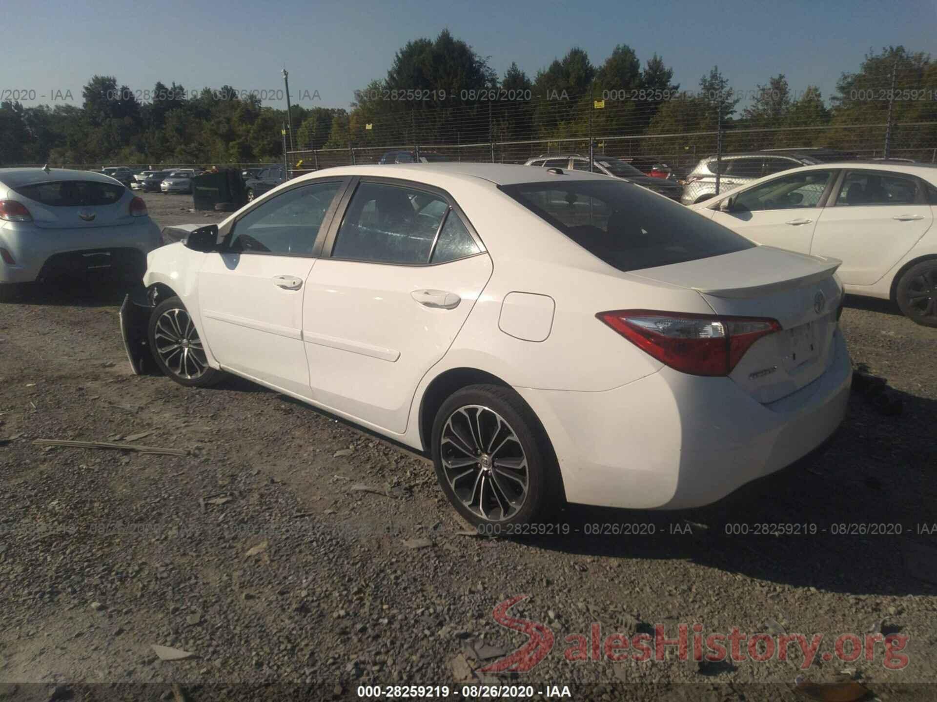 2T1BURHE9GC646591 2016 TOYOTA COROLLA