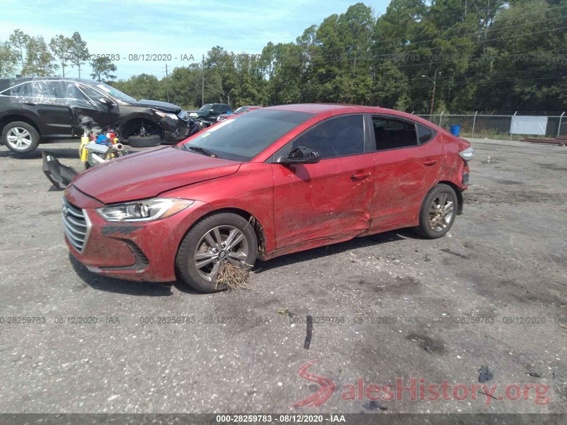 5NPD84LF6HH128713 2017 HYUNDAI ELANTRA