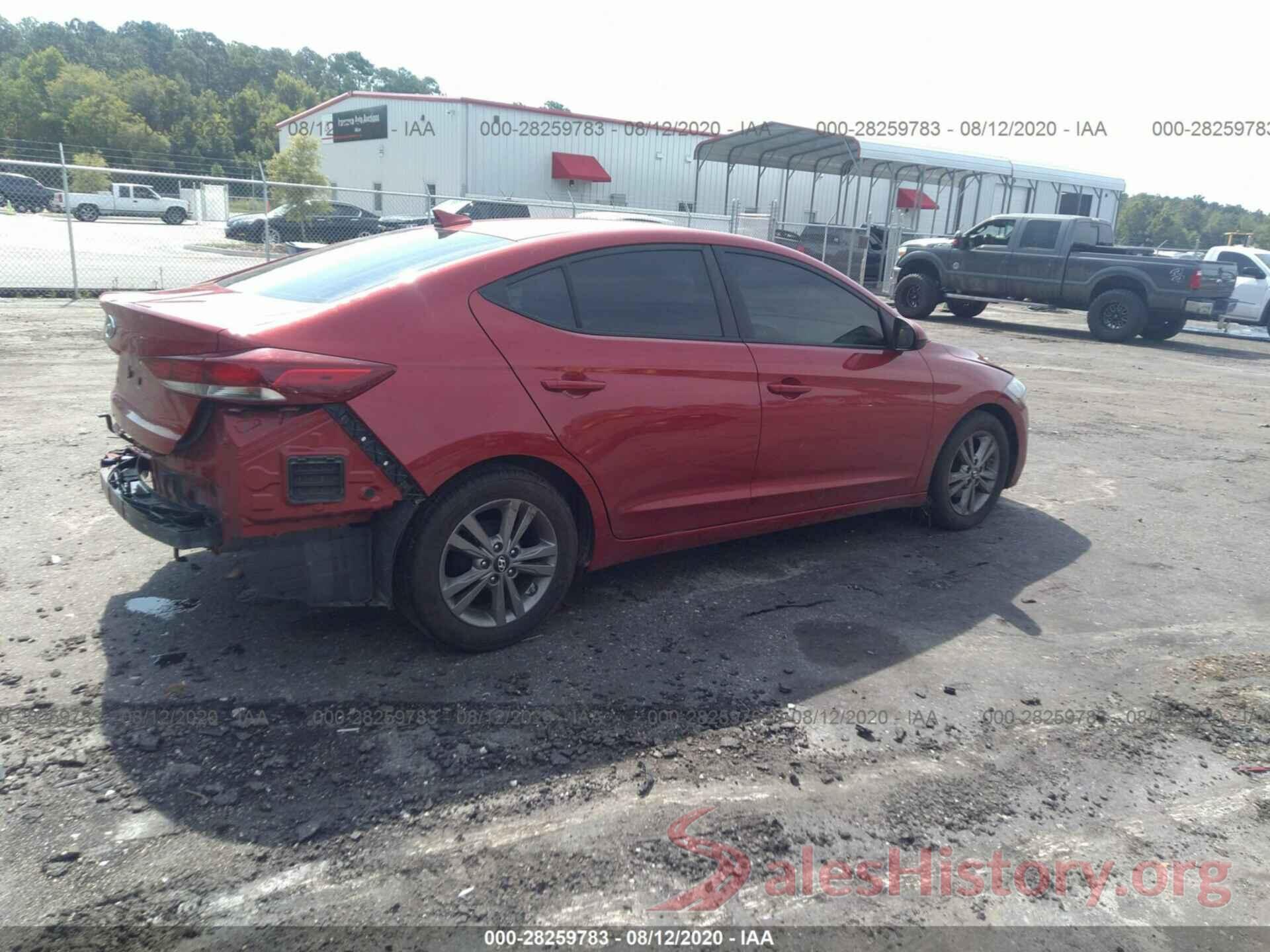 5NPD84LF6HH128713 2017 HYUNDAI ELANTRA