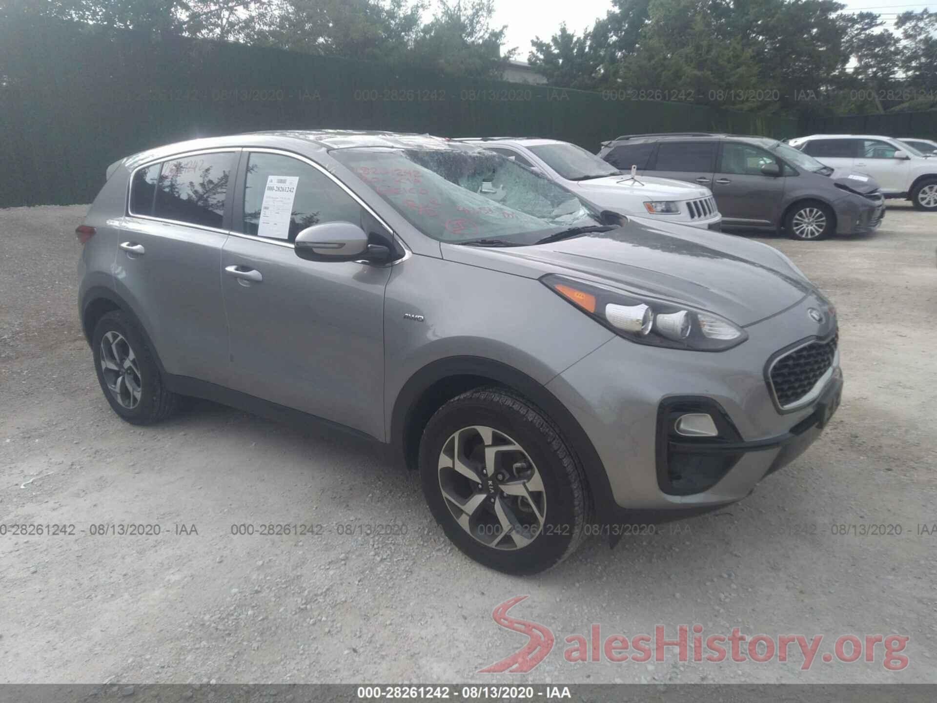 KNDPMCAC0L7670186 2020 KIA SPORTAGE