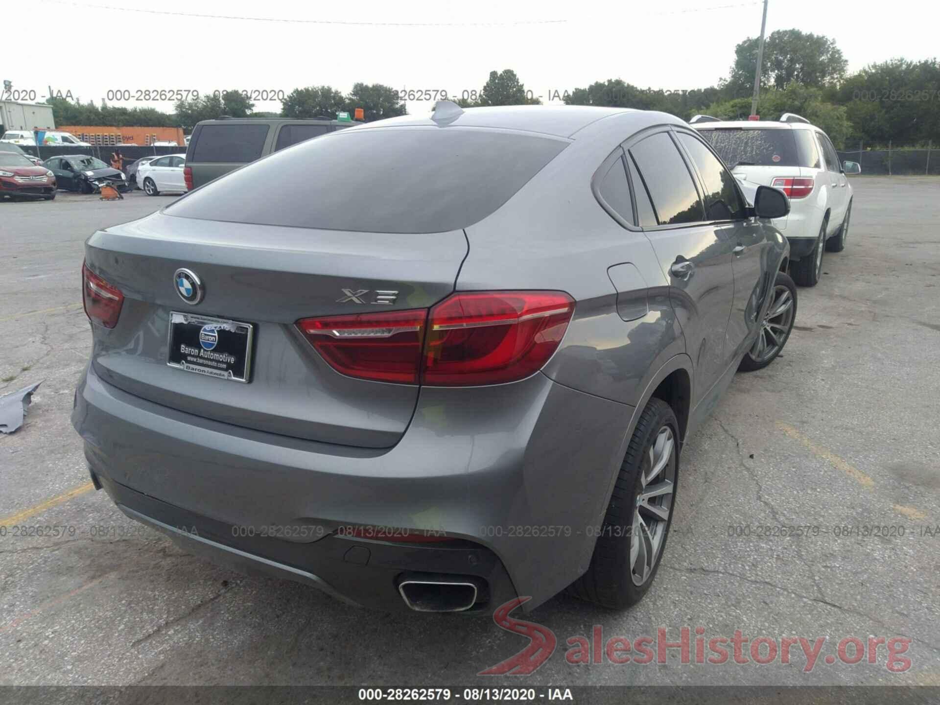 5UXKU2C38H0U28665 2017 BMW X6