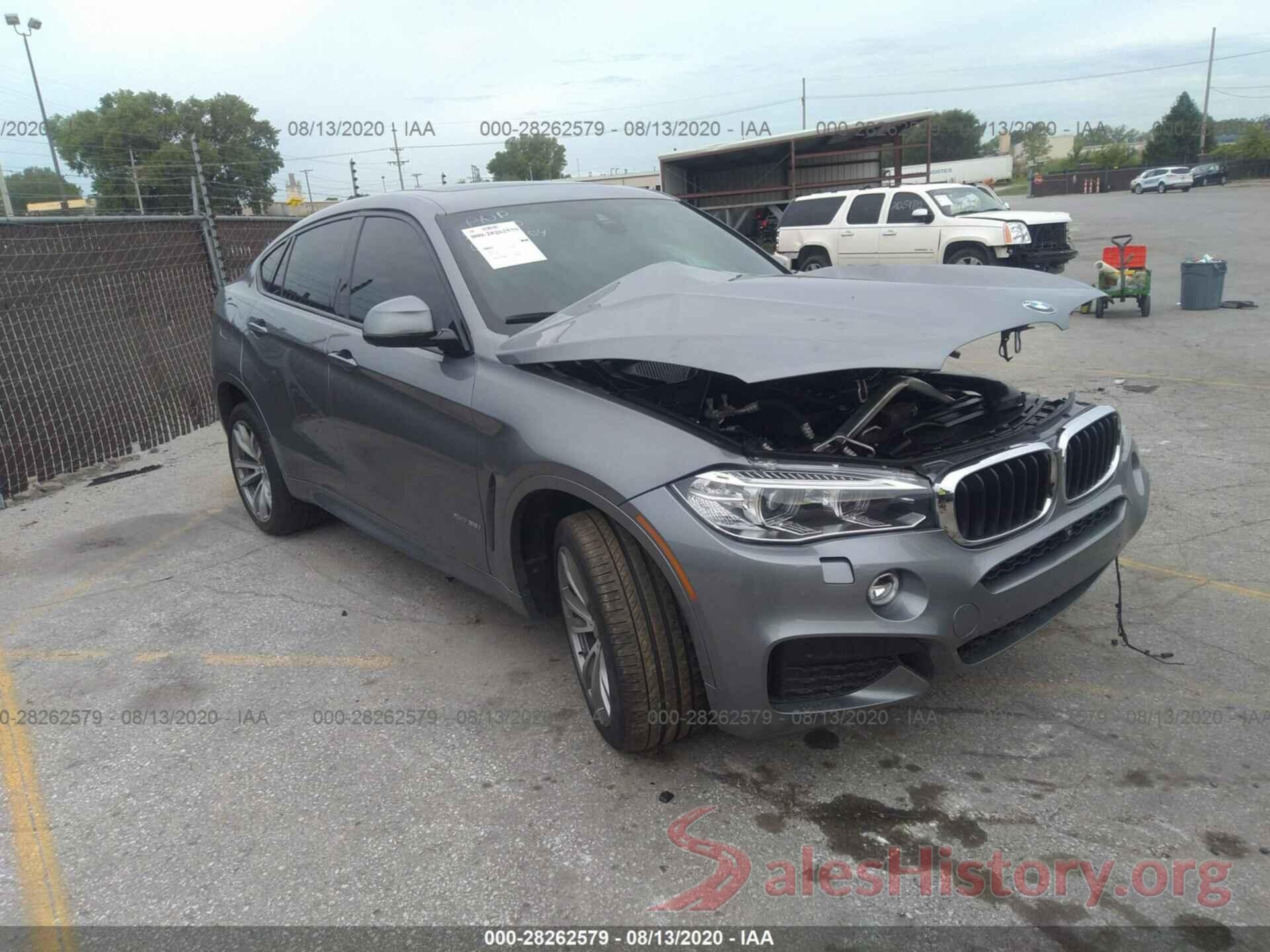 5UXKU2C38H0U28665 2017 BMW X6