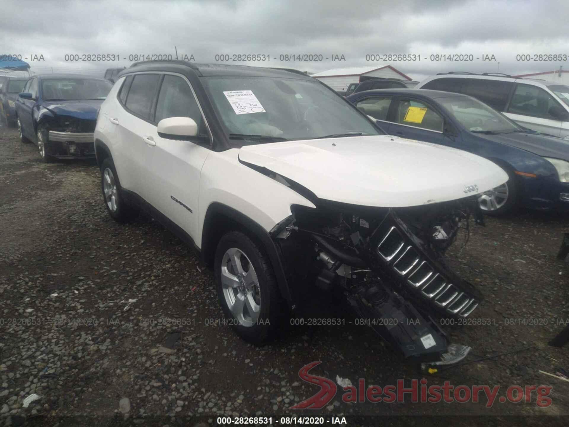 3C4NJCBB0LT218871 2020 JEEP COMPASS