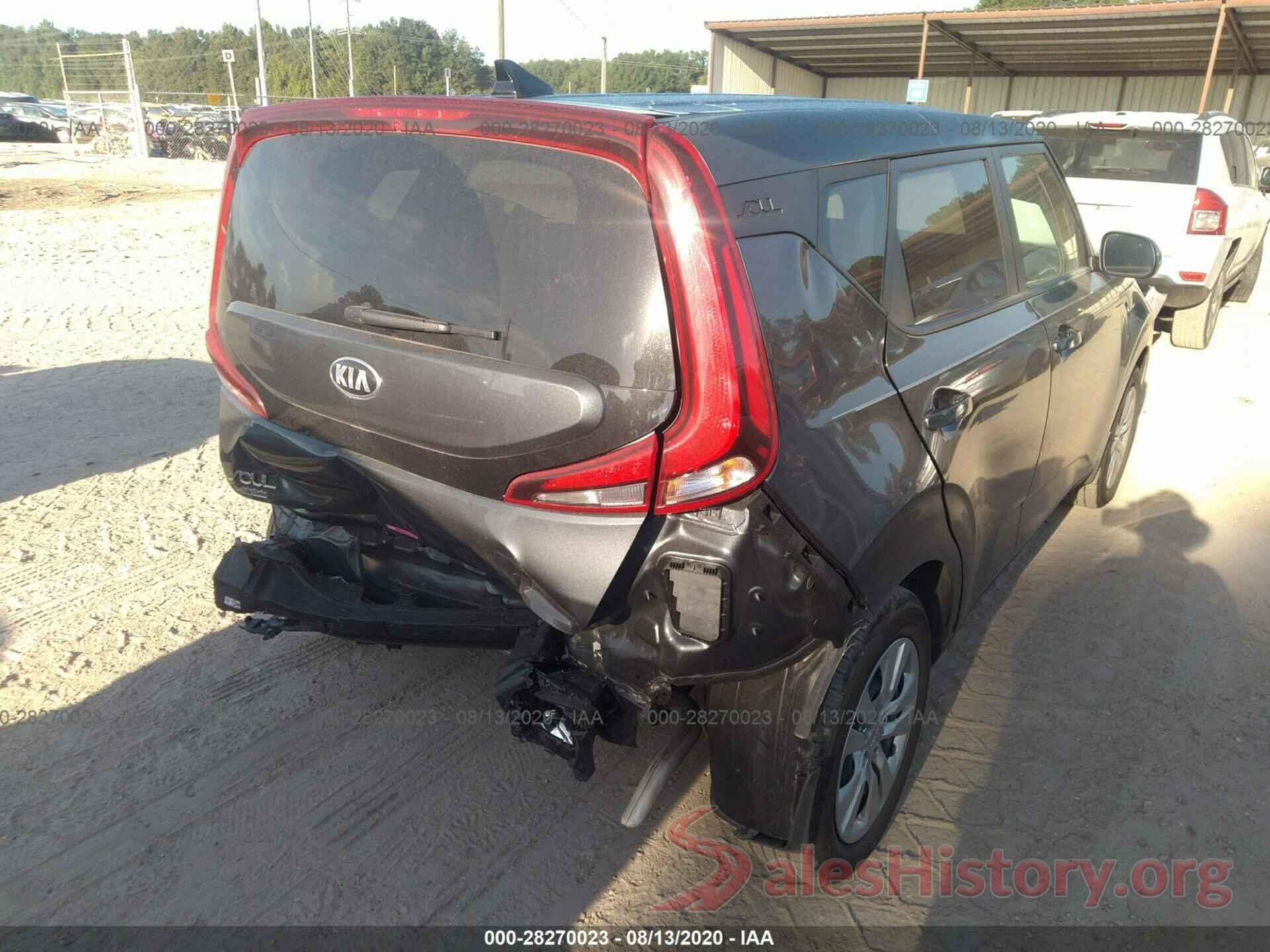 KNDJ23AU6L7721887 2020 KIA SOUL