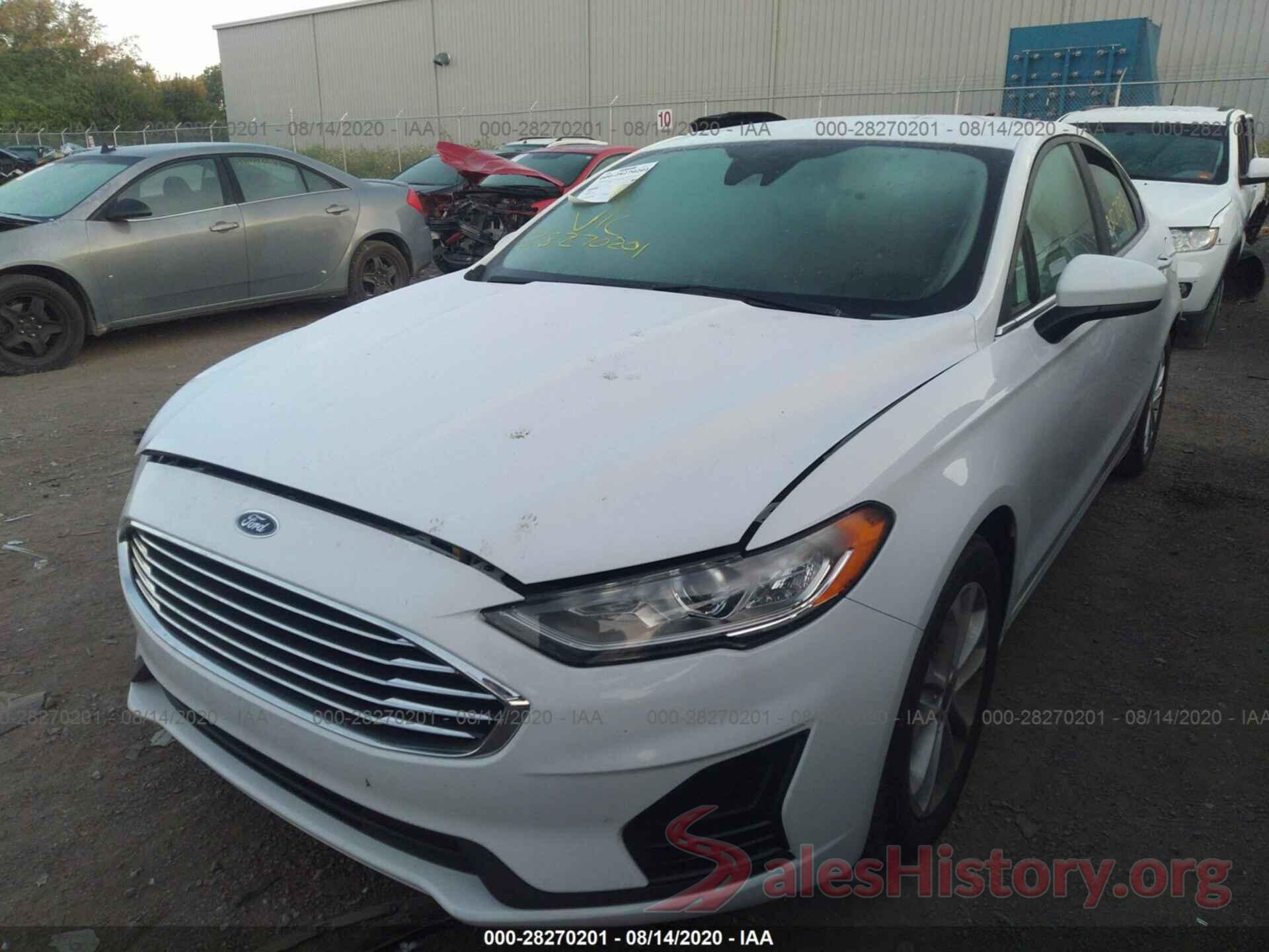 3FA6P0HD4LR109214 2020 FORD FUSION