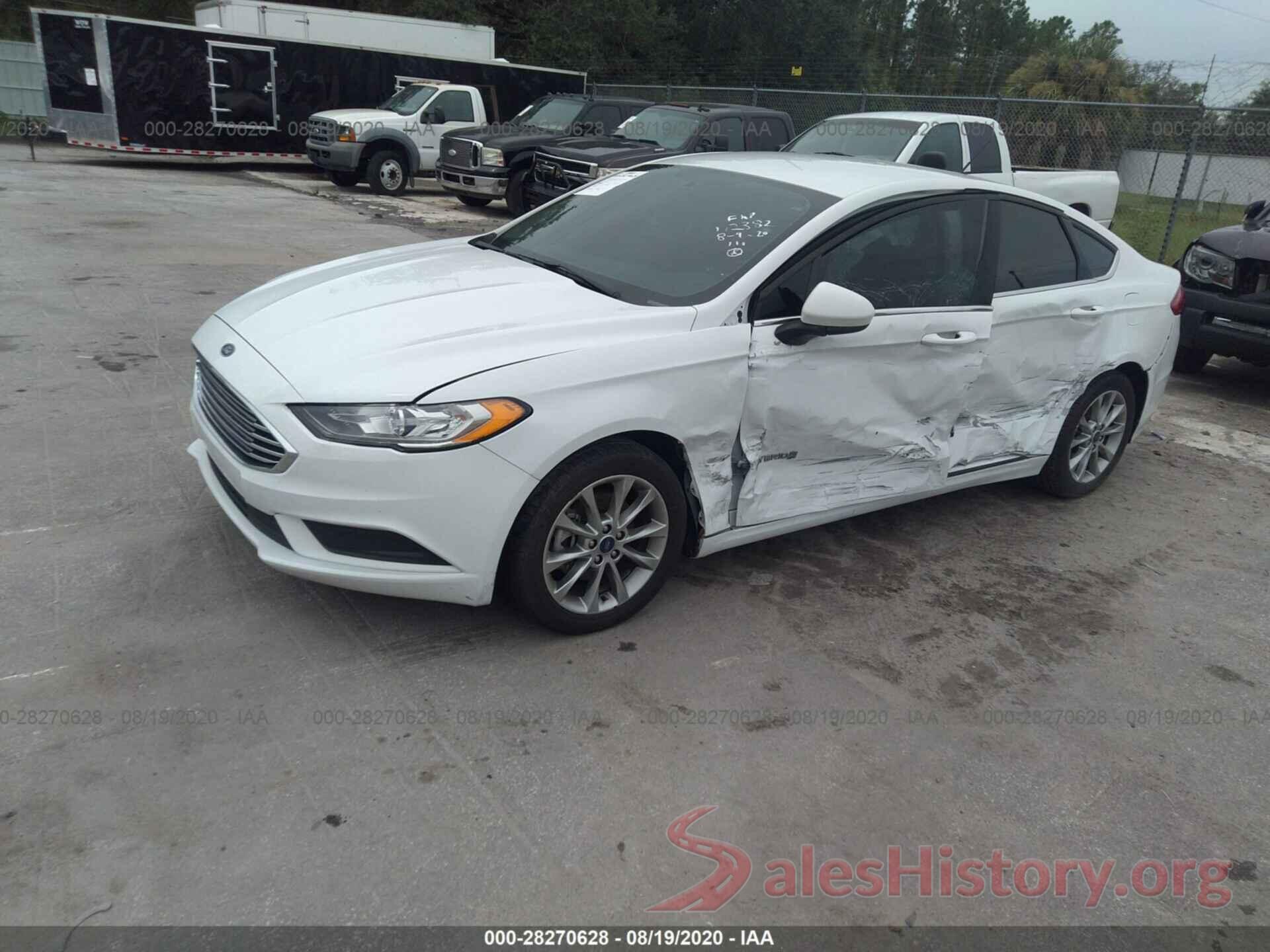 3FA6P0LU1HR358570 2017 FORD FUSION