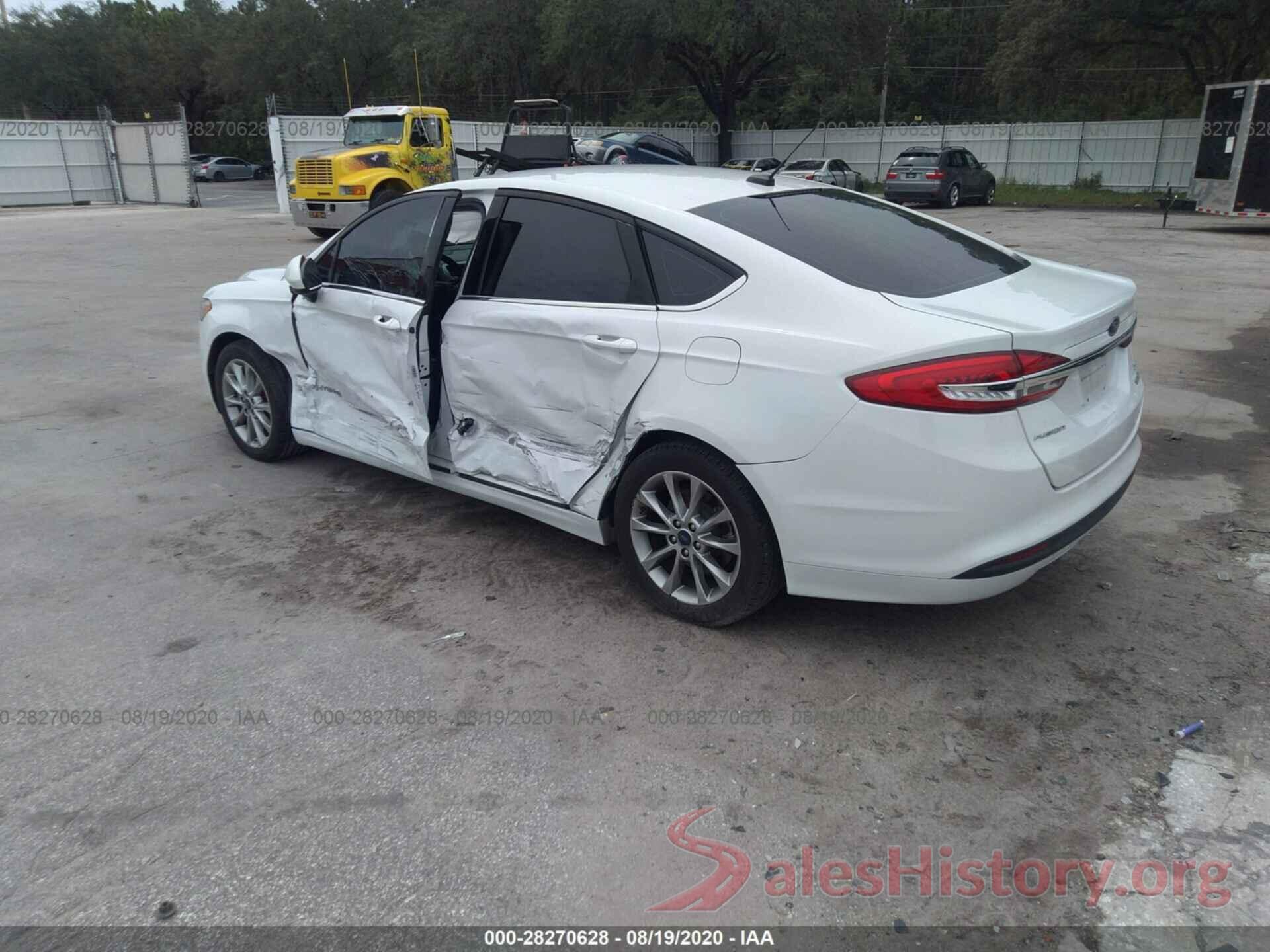 3FA6P0LU1HR358570 2017 FORD FUSION