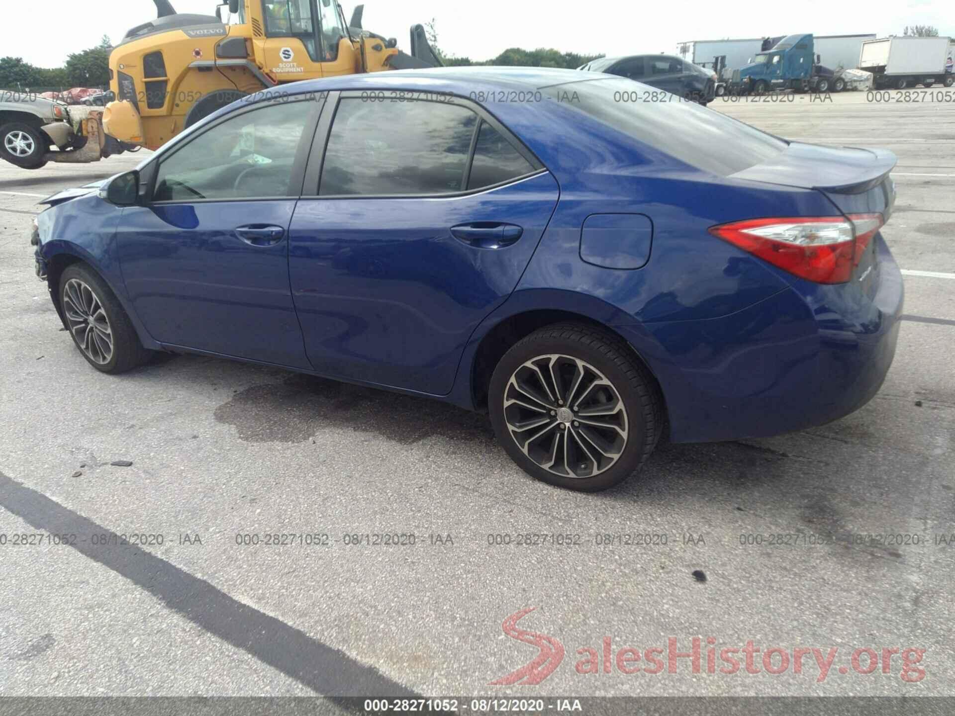 5YFBURHE6GP469904 2016 TOYOTA COROLLA