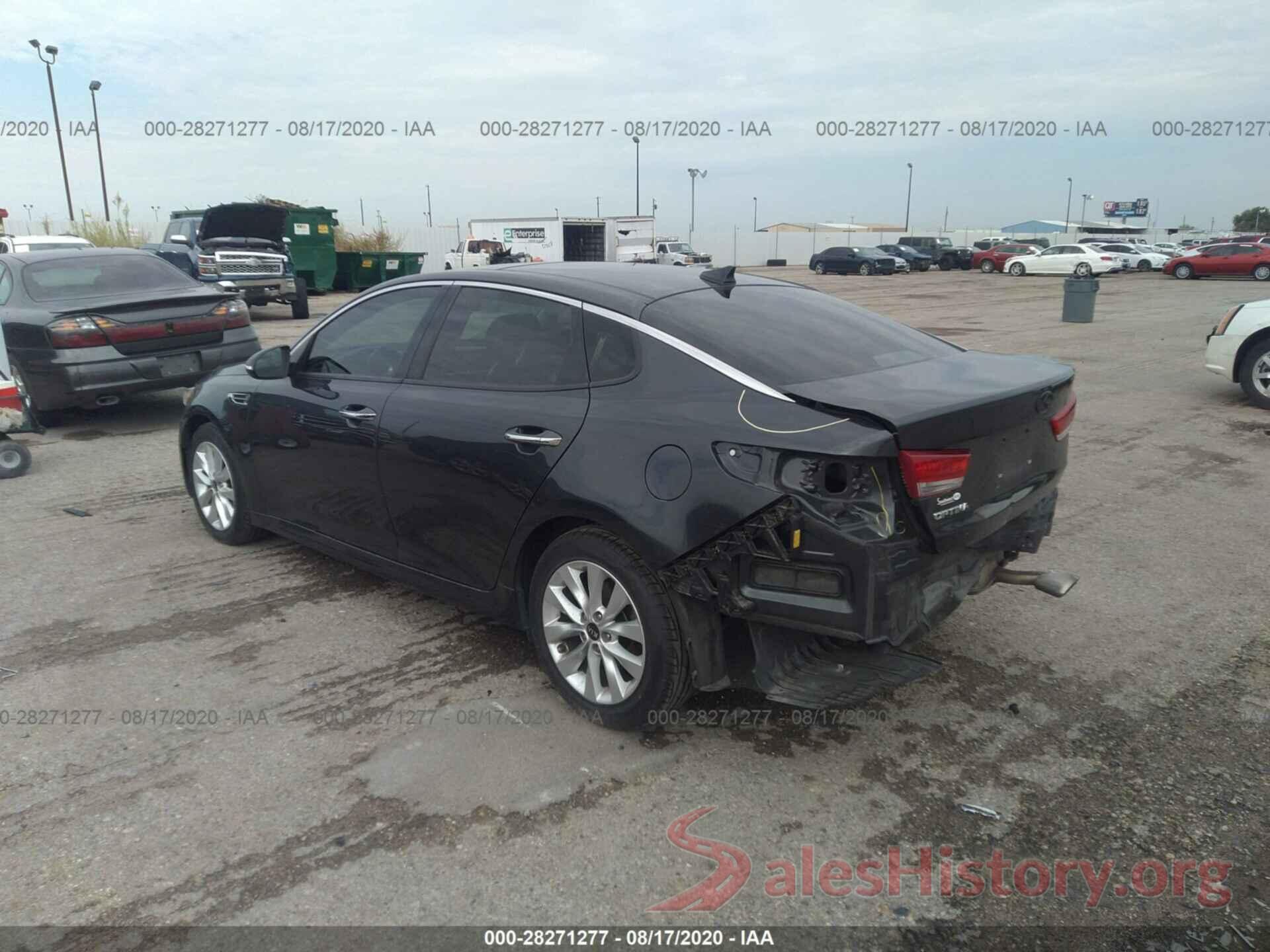 5XXGU4L36JG220386 2018 KIA OPTIMA