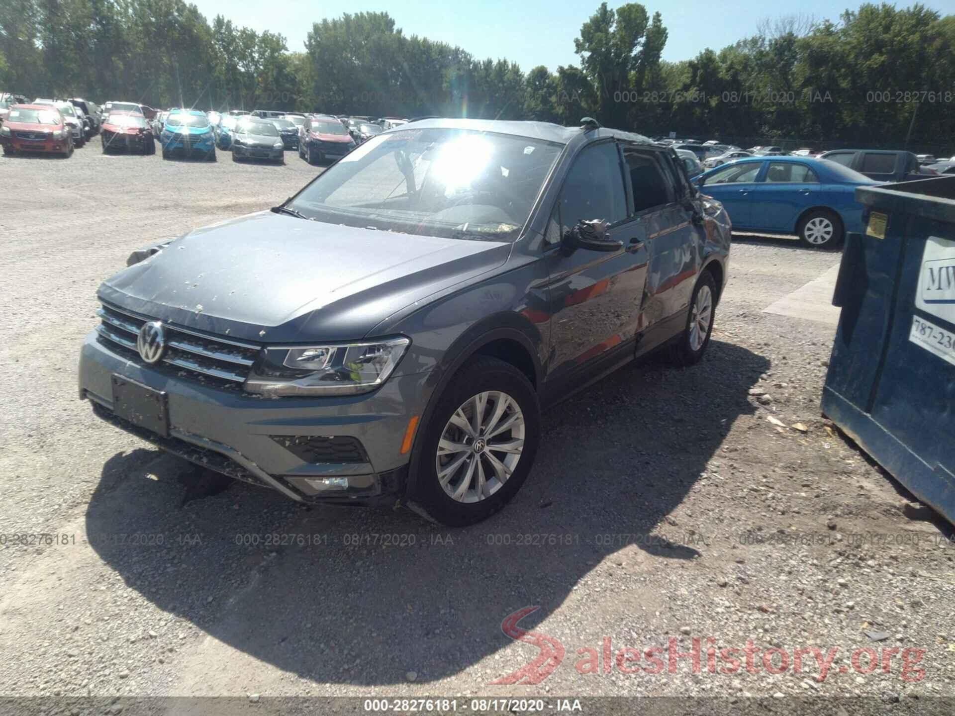 3VV0B7AX3JM017115 2018 VOLKSWAGEN TIGUAN