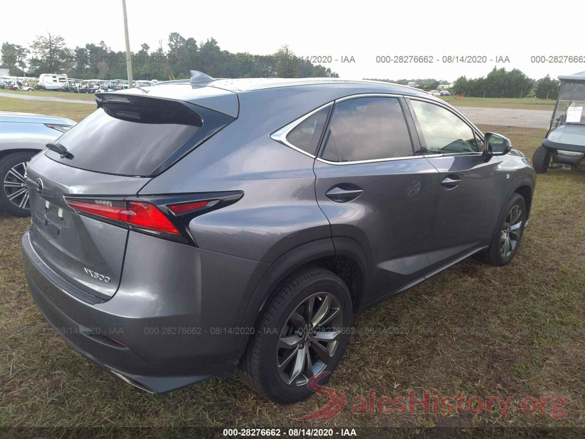 JTJSARBZ8L5002461 2020 LEXUS NX