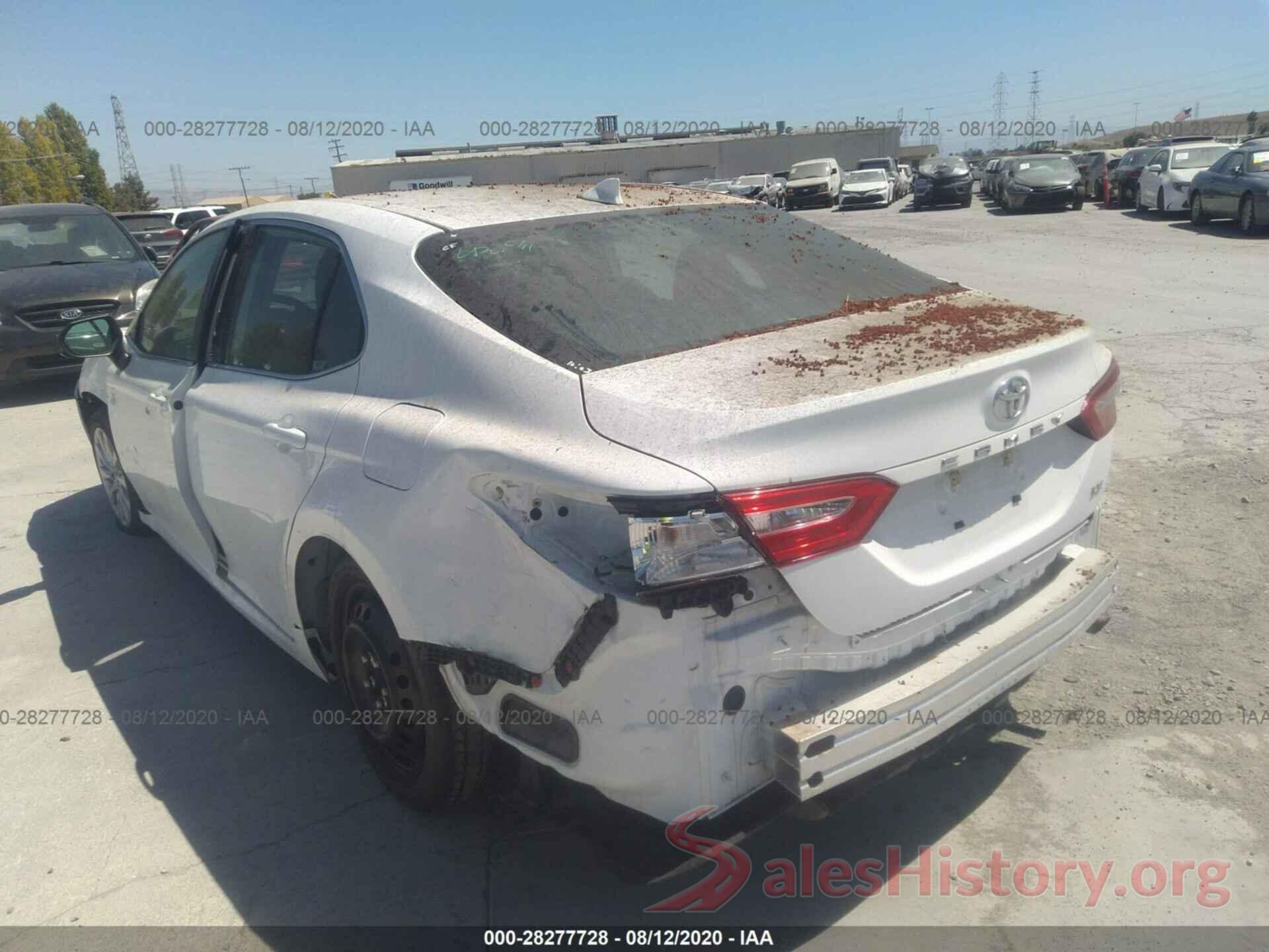 4T1B11HK7KU216694 2019 TOYOTA CAMRY