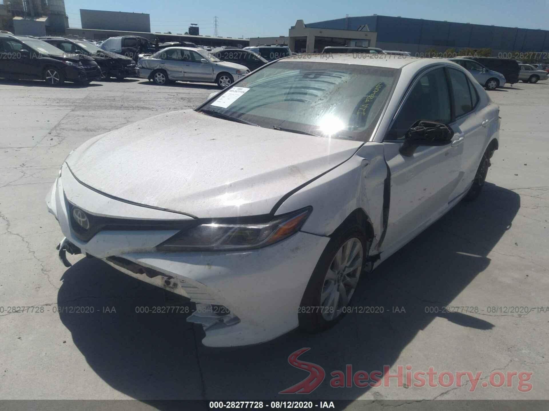 4T1B11HK7KU216694 2019 TOYOTA CAMRY