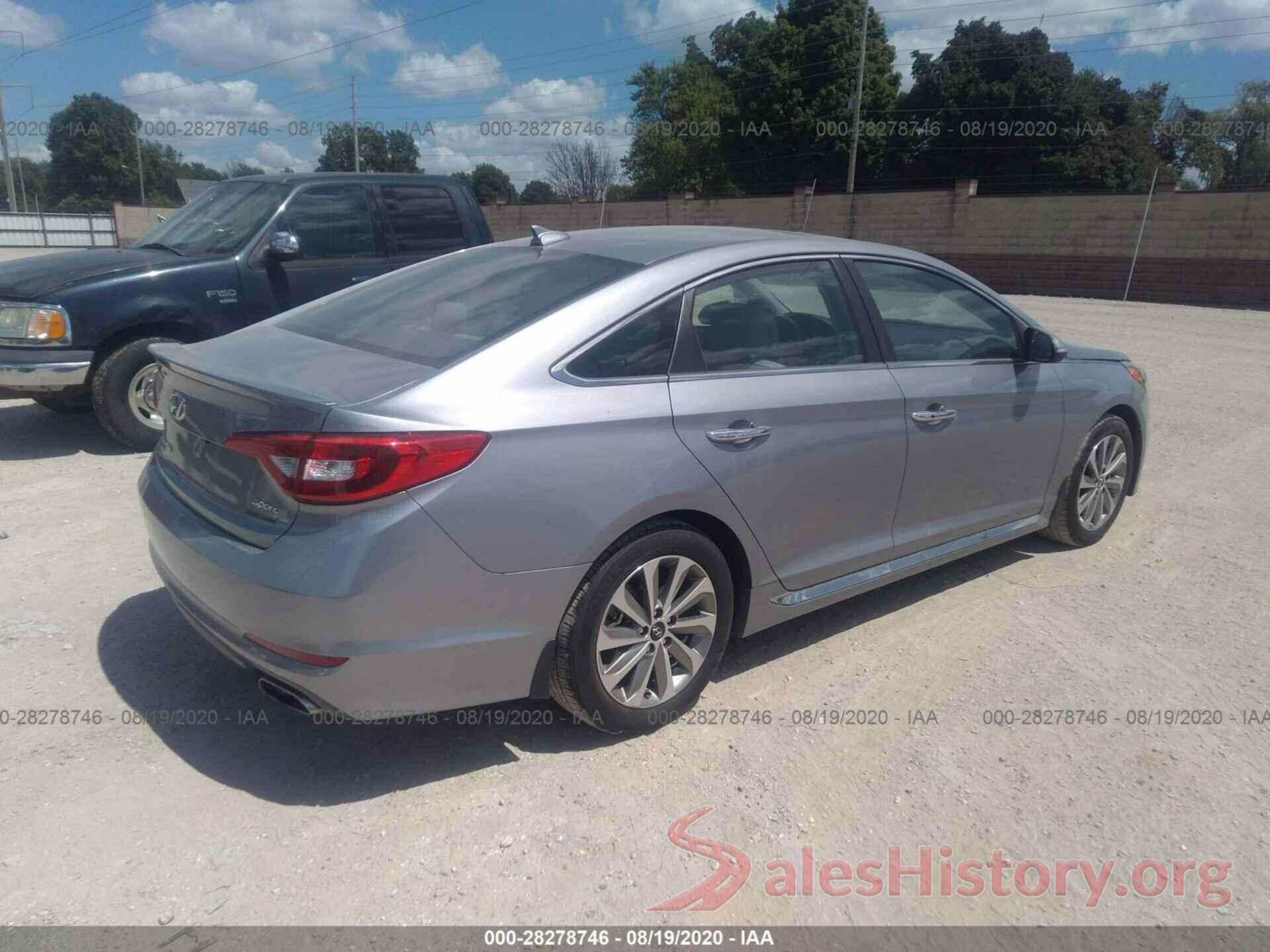 5NPE34AF5HH445663 2017 HYUNDAI SONATA