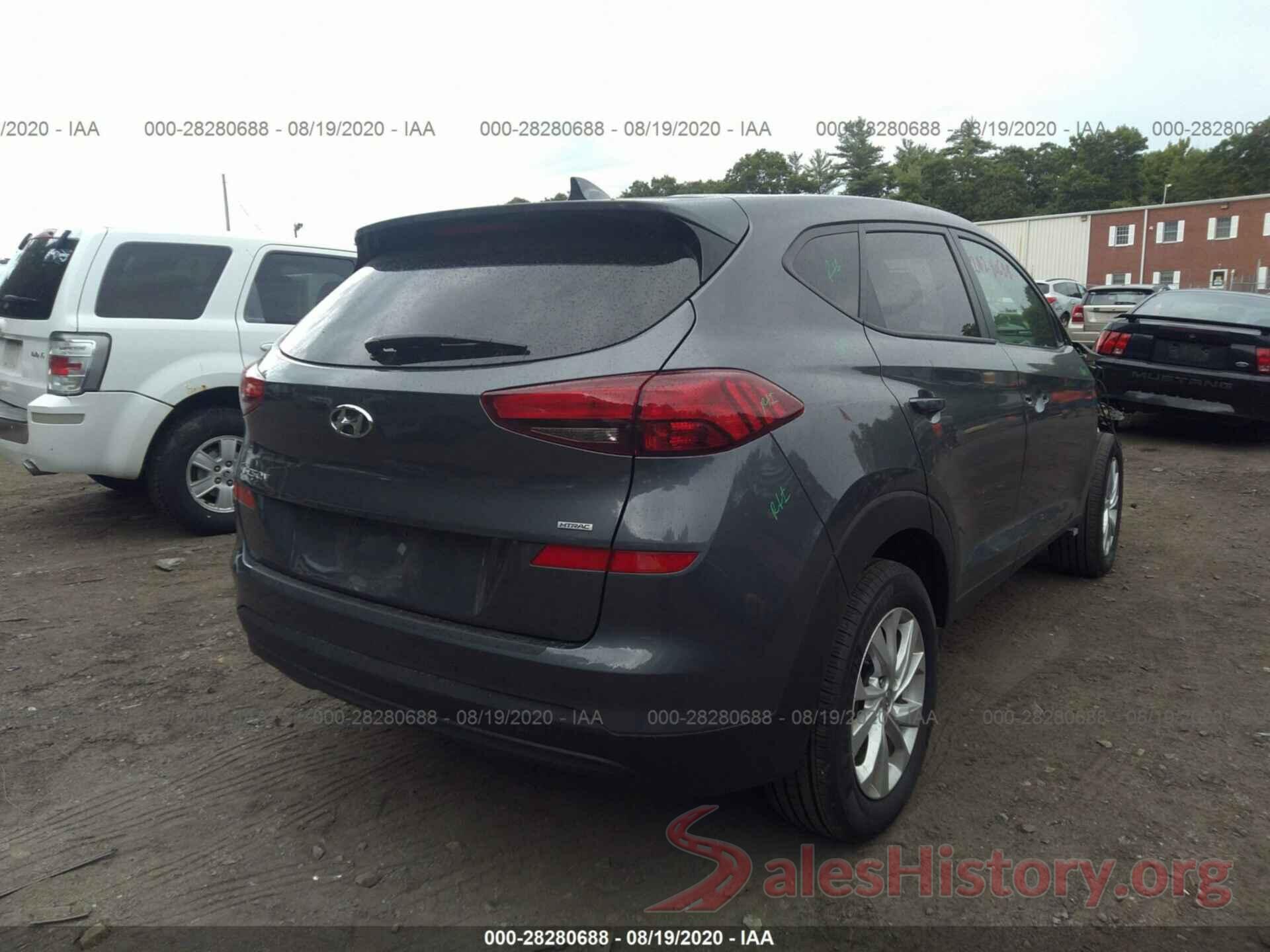 KM8J2CA4XKU999509 2019 HYUNDAI TUCSON