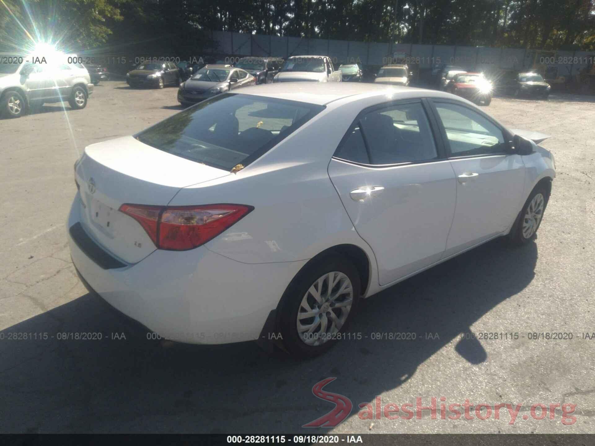 2T1BURHE2JC013082 2018 TOYOTA COROLLA