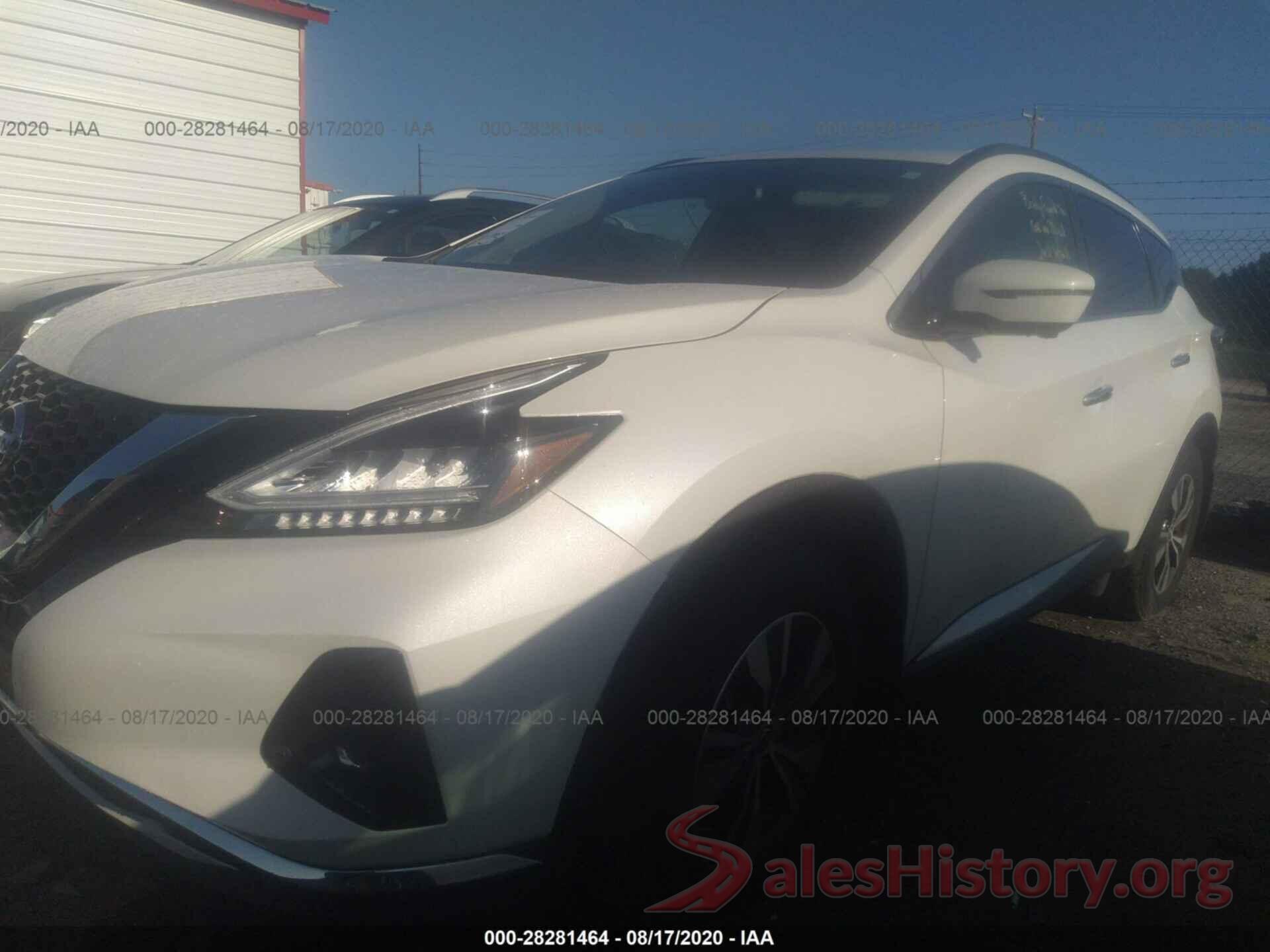 5N1AZ2MJ4KN119258 2019 NISSAN MURANO