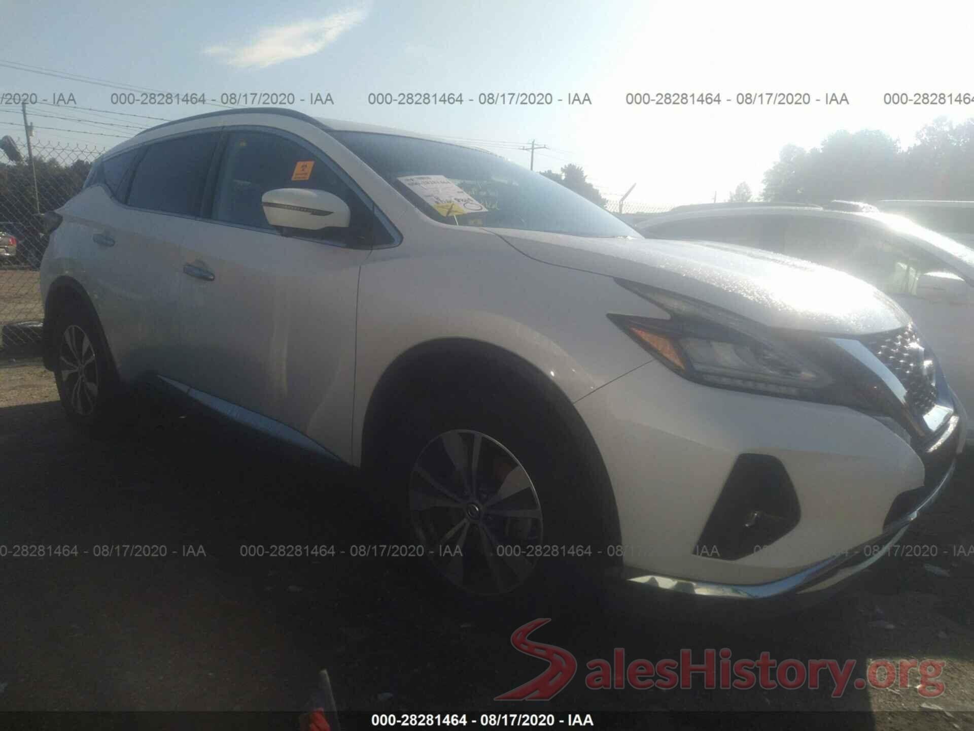 5N1AZ2MJ4KN119258 2019 NISSAN MURANO