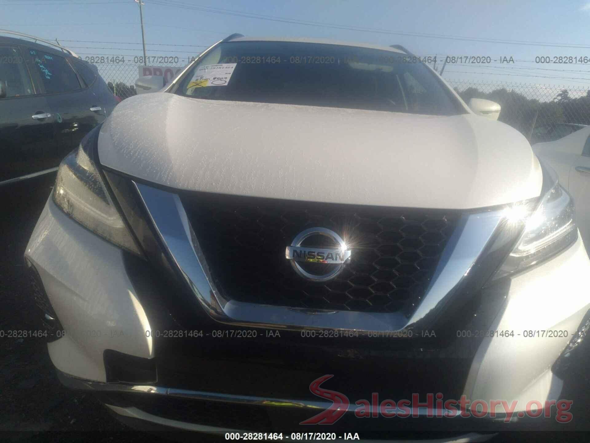 5N1AZ2MJ4KN119258 2019 NISSAN MURANO