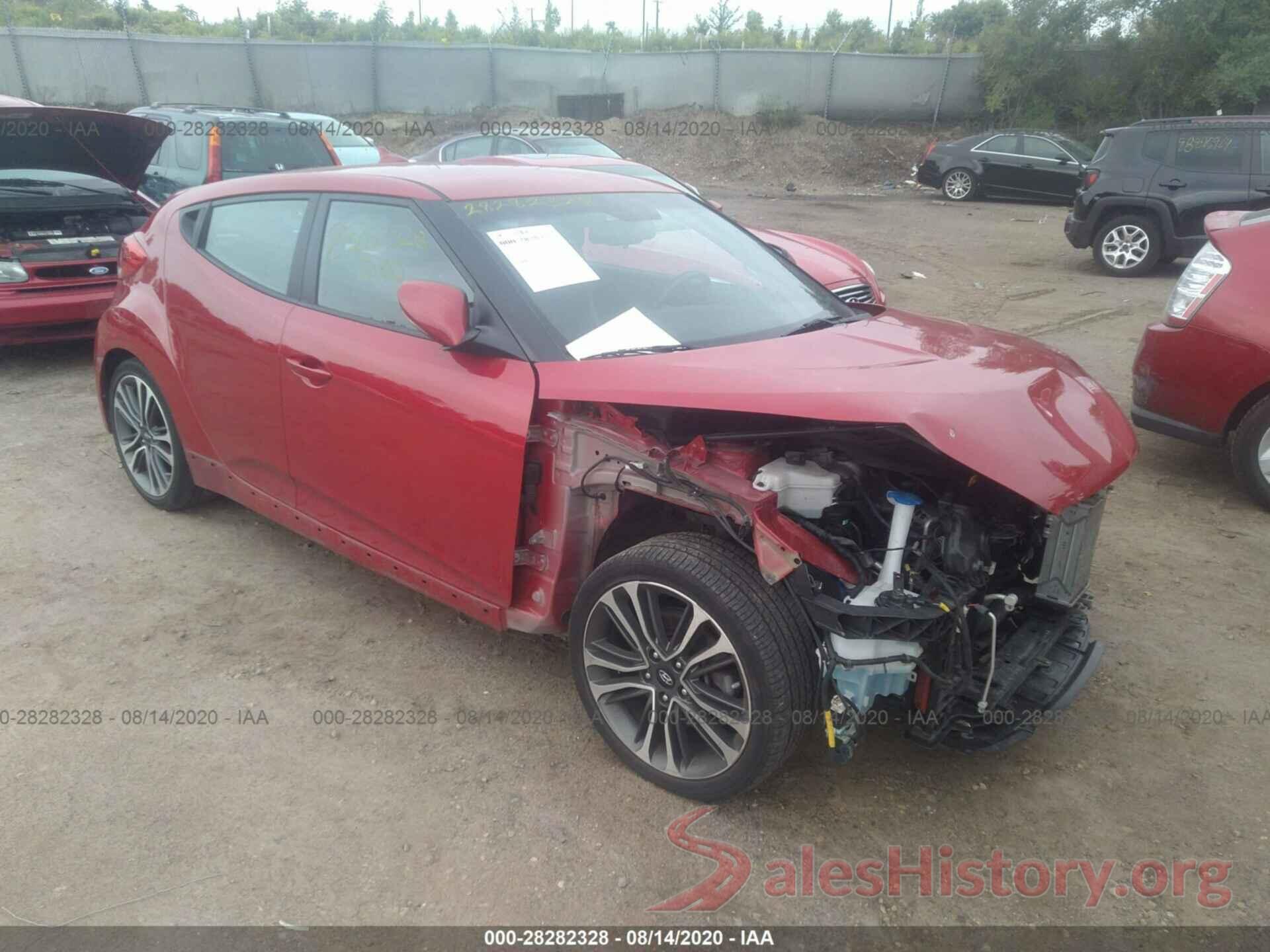 KMHTC6AE4GU264242 2016 HYUNDAI VELOSTER